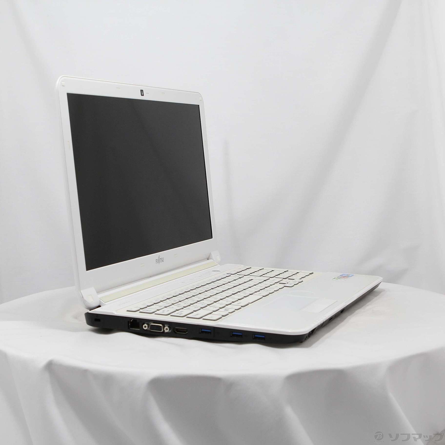 中古】格安安心パソコン LIFEBOOK AH53／K FMVA53KWP2 アーバンホワイト [2133045536192] -  リコレ！|ビックカメラグループ ソフマップの中古通販サイト