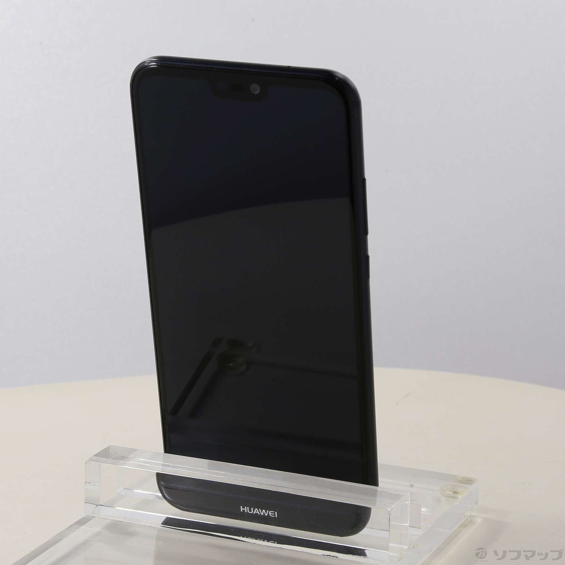 中古】HUAWEI P20 lite 32GB ミッドナイトブラック ANE-LX2J SIMフリー