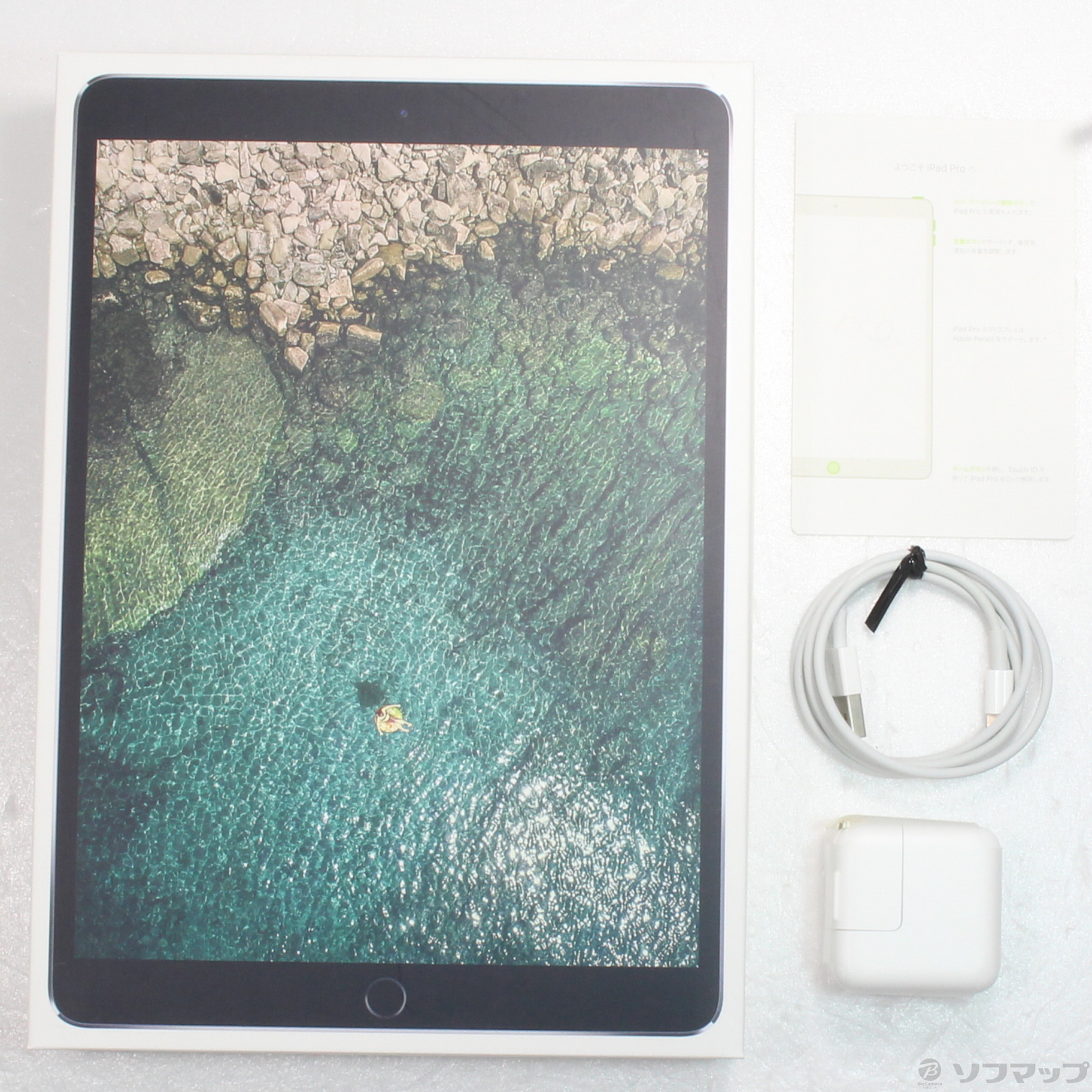 中古】iPad Pro 10.5インチ 64GB スペースグレイ MQDT2J／A Wi-Fi