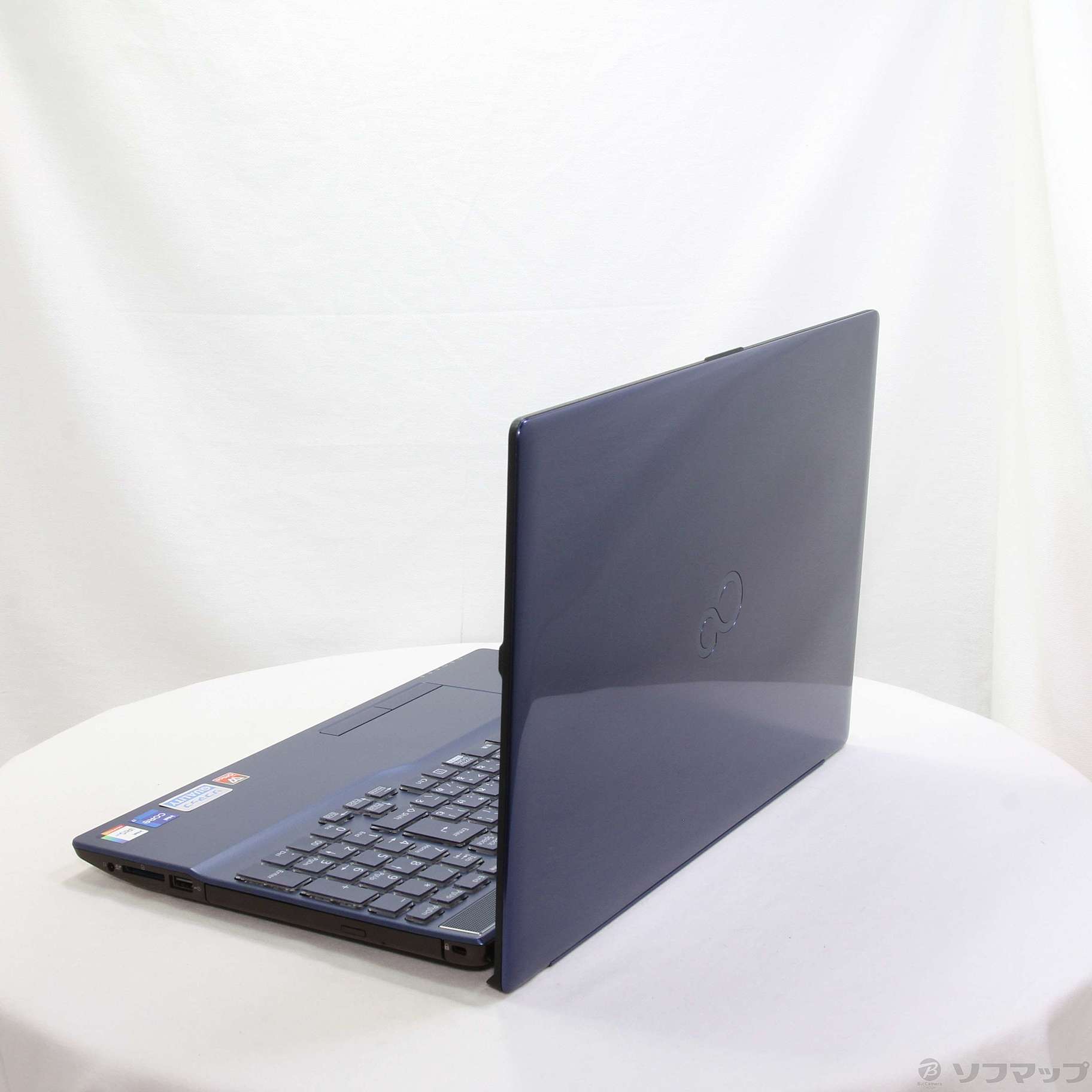 中古】LIFEBOOK AH77／E3 FMVA77E3L メタリックブルー 〔Windows 10 