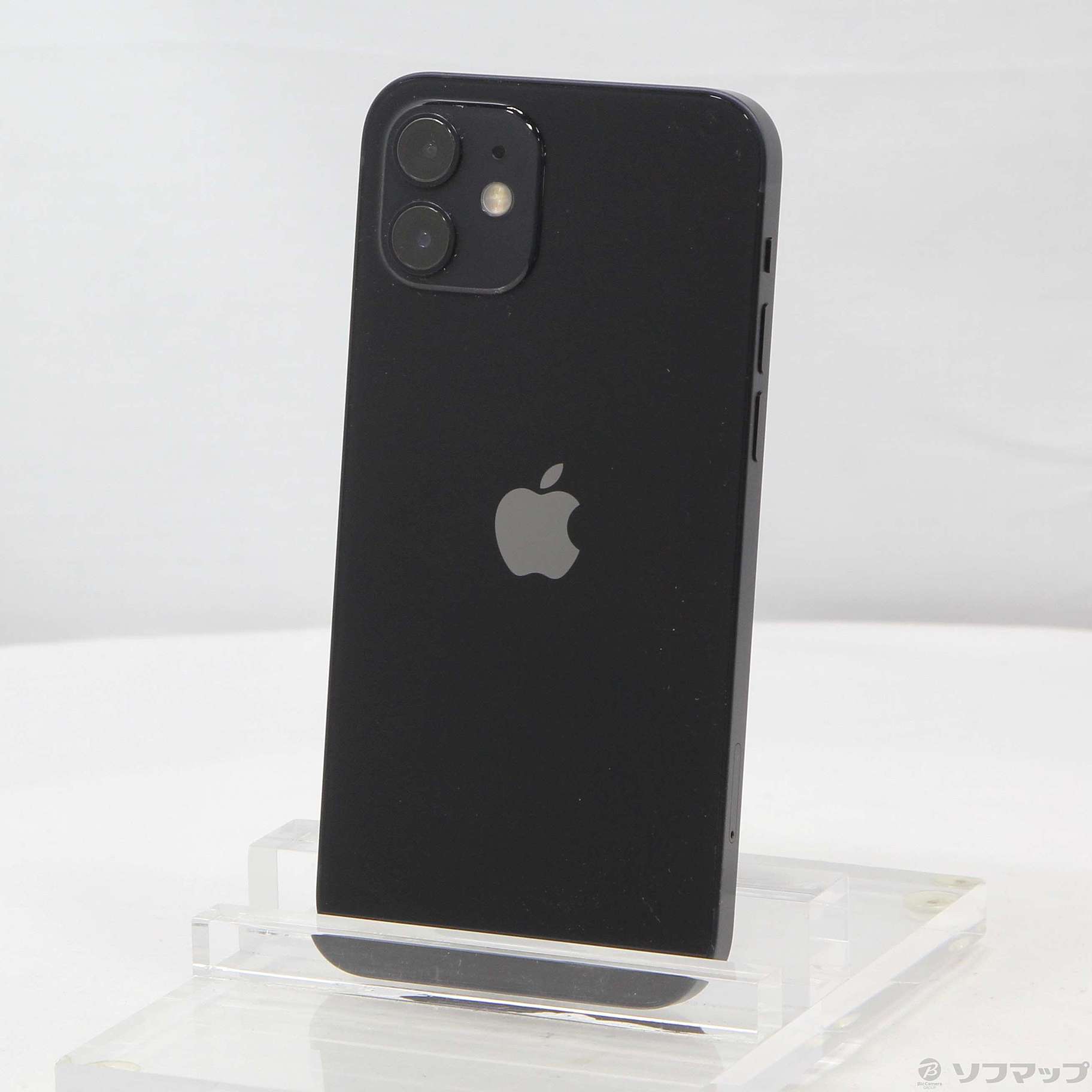 中古】iPhone12 64GB ブラック MGHN3J／A SIMフリー [2133045547716