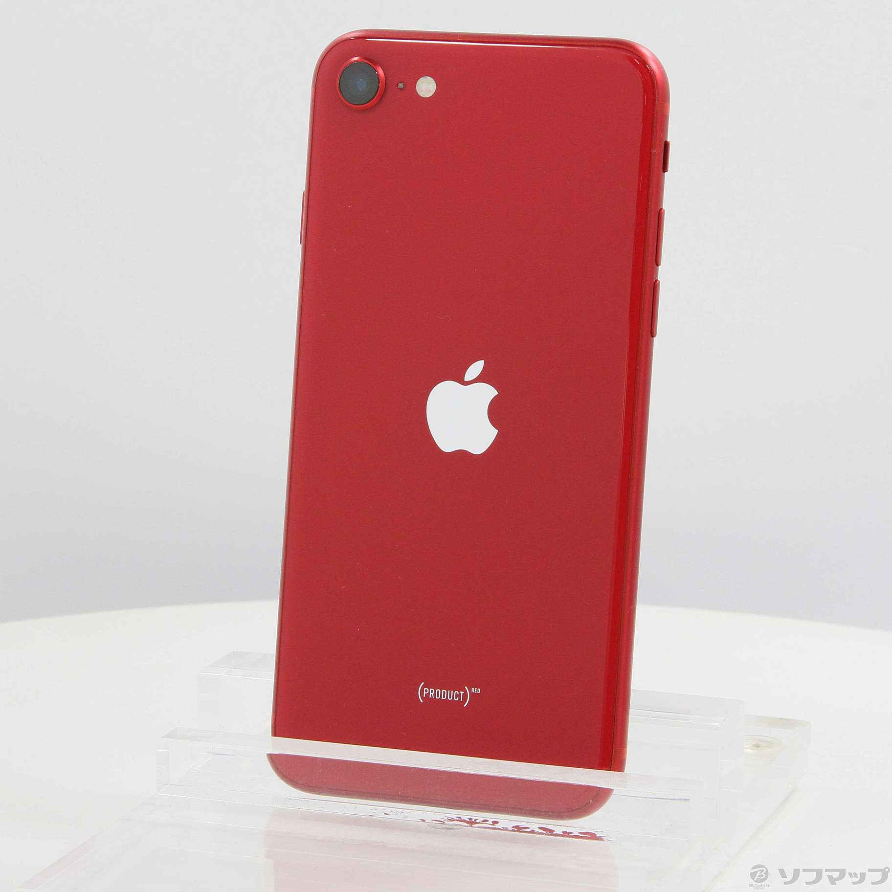 (中古)Apple iPhone SE 第2世代 64GB プロダクトレッド MX9U2J/A SIMフリー(258-ud)