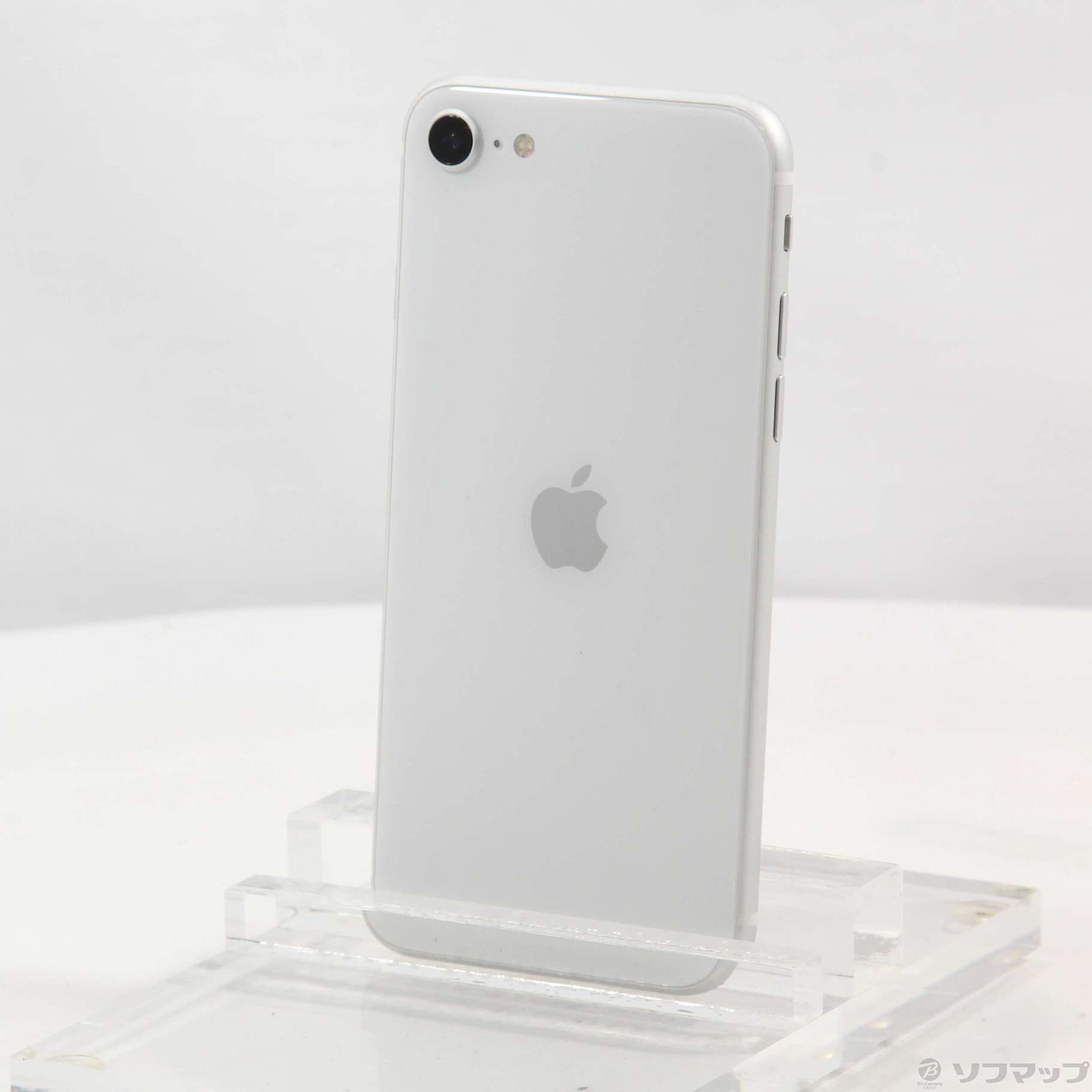 (中古)Apple iPhone SE 第2世代 64GB ホワイト MX9T2J/A SIMフリー(196-ud)