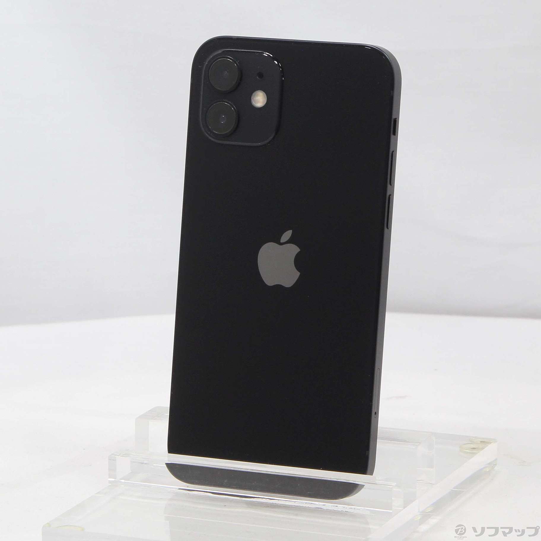 中古】iPhone12 64GB ブラック MGHN3J／A SIMフリー [2133045563037