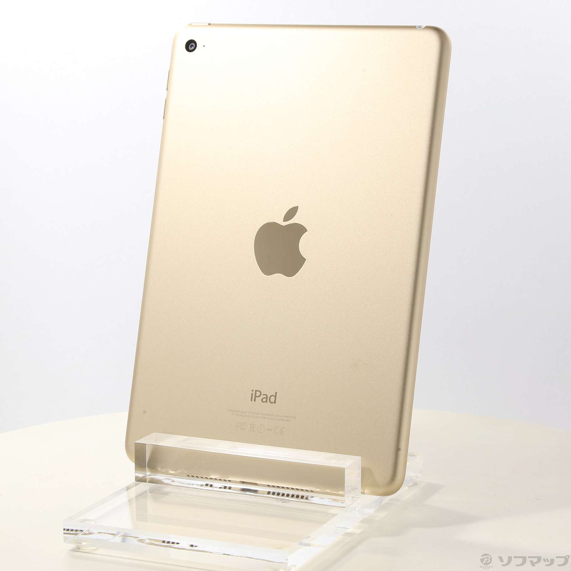 中古】iPad mini 4 16GB ゴールド MK6L2J／A Wi-Fi [2133045566328