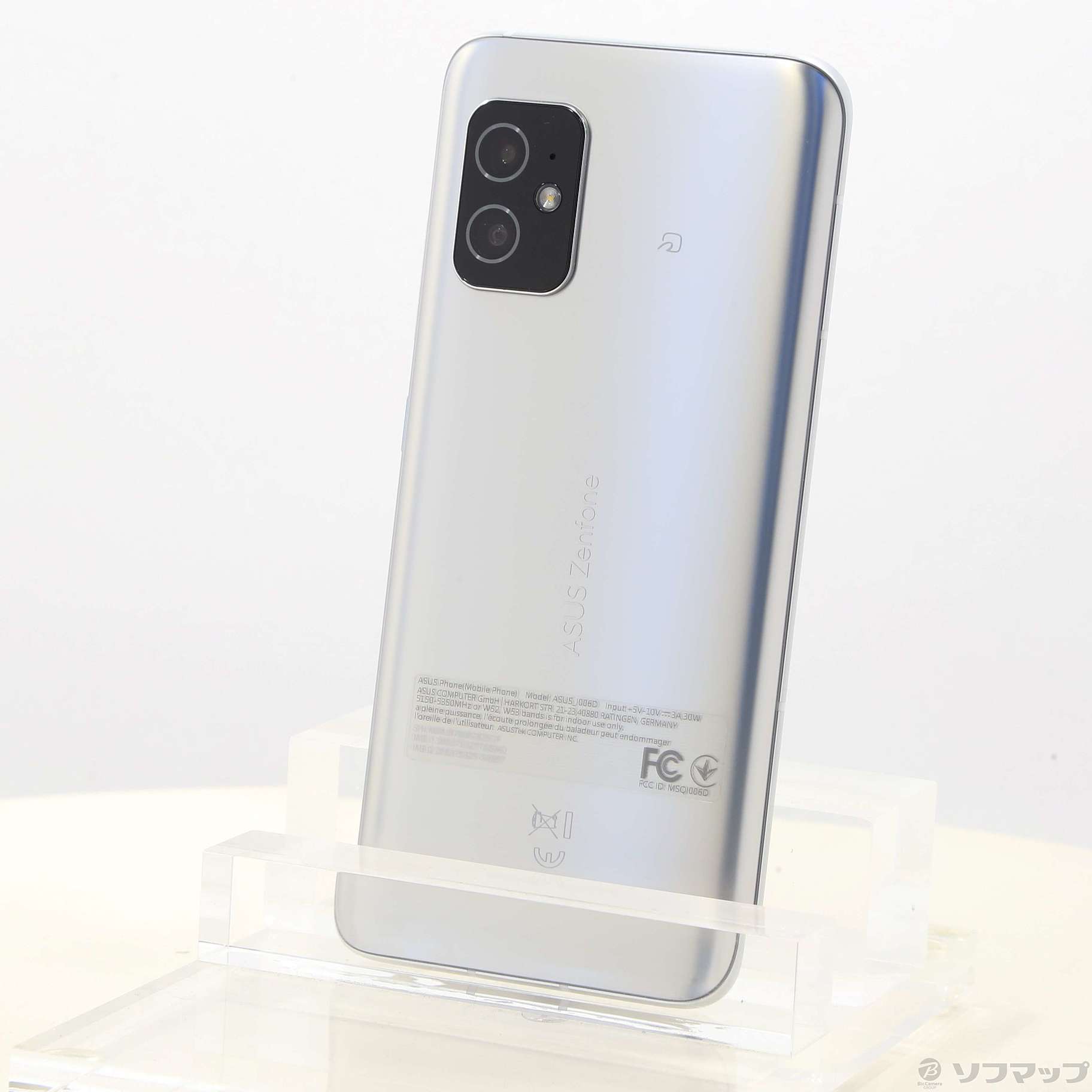 中古】Zenfone 8 128GB ホライゾンシルバー ZS590KS-BK128S8 SIMフリー ...