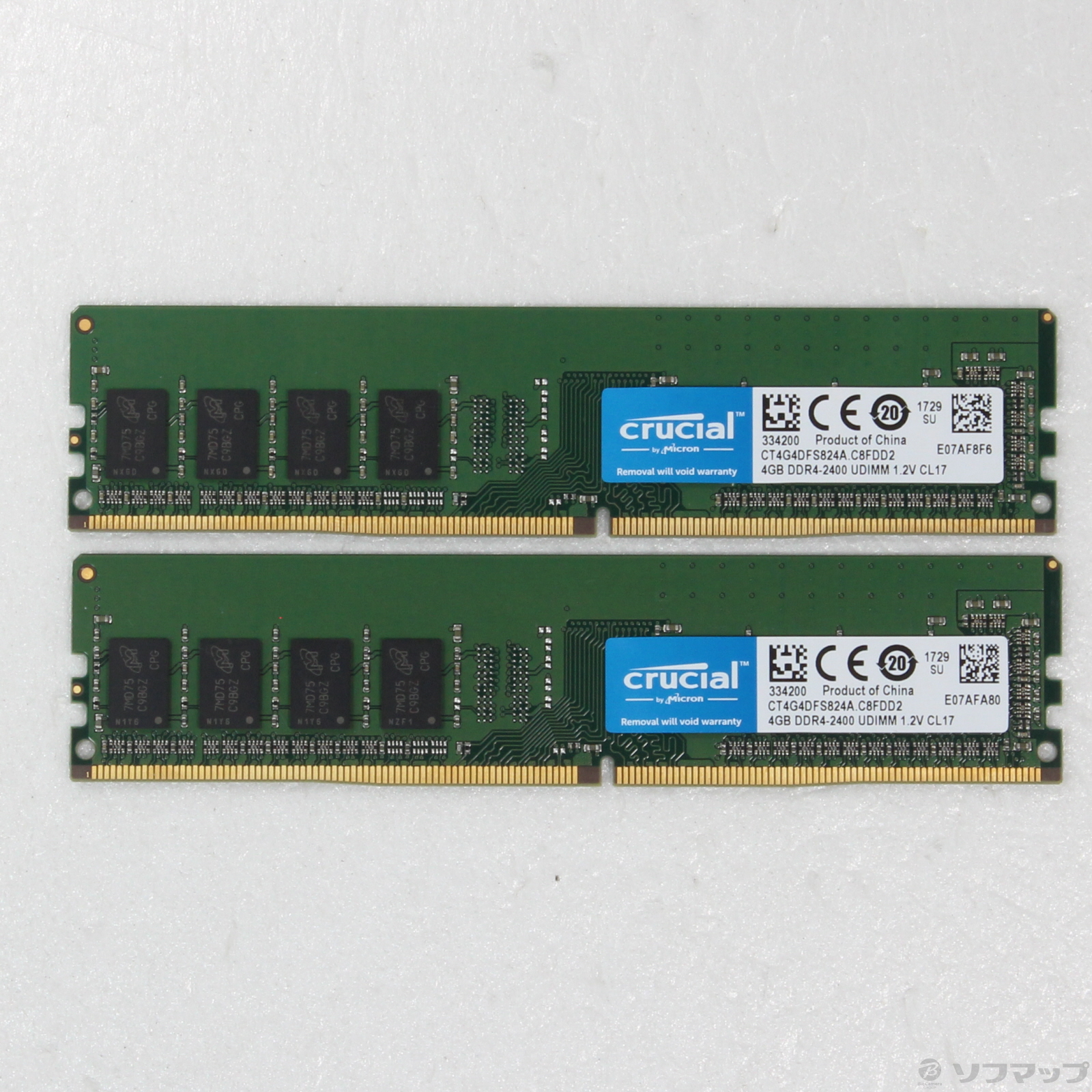 DDR4 PC4–19200 CL17 8GB