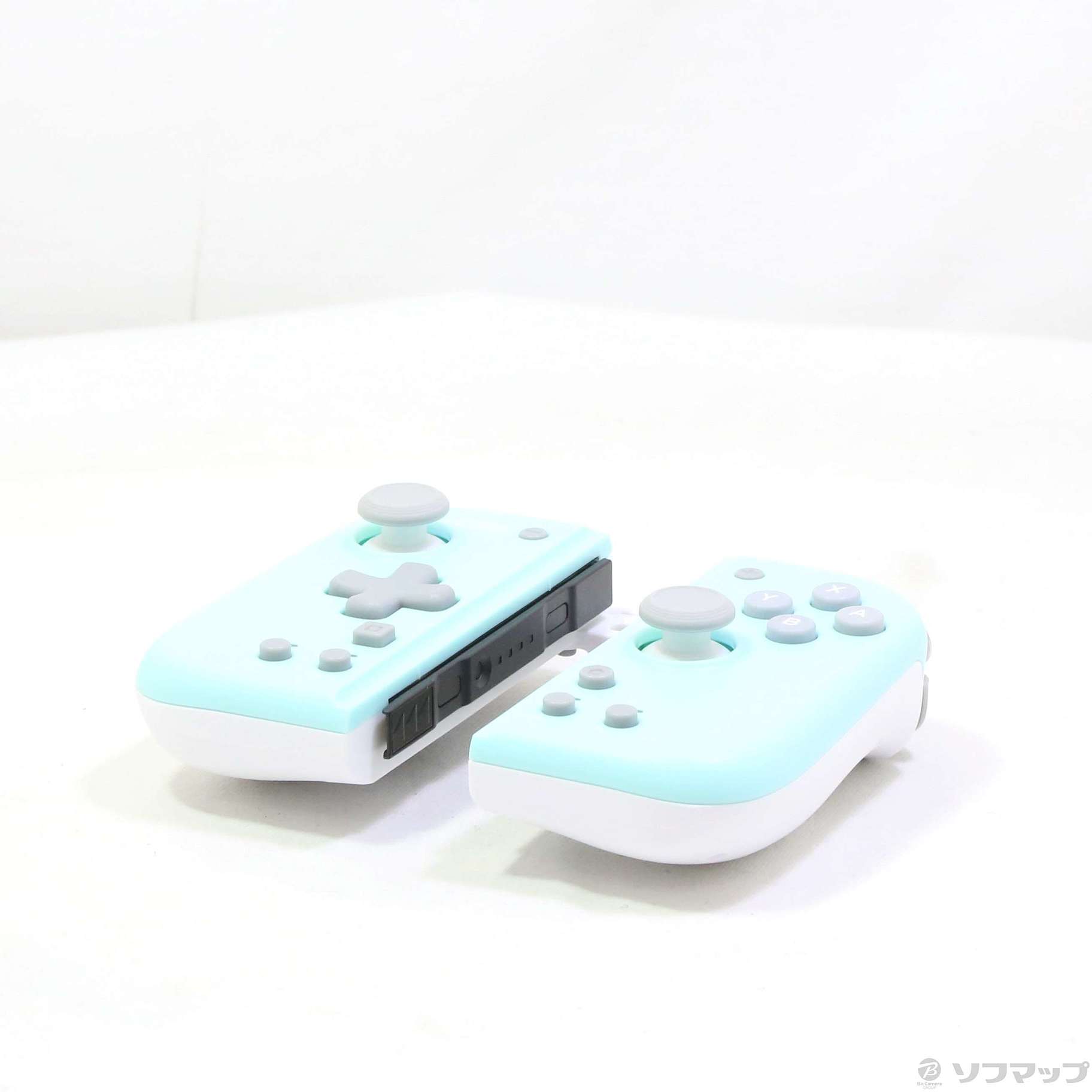 グリップコントローラー Fit for Nintendo Switch MINT GREEN × WHITE 【Switch】