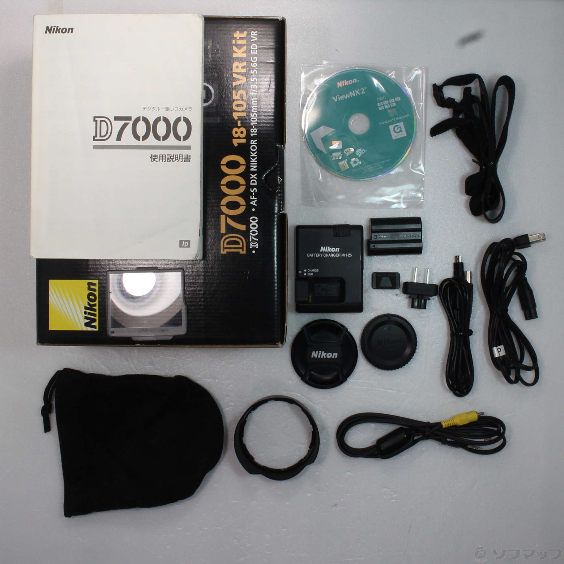 中古】Nikon D7000 18-105 VR レンズキット (1620万画素／SDXC