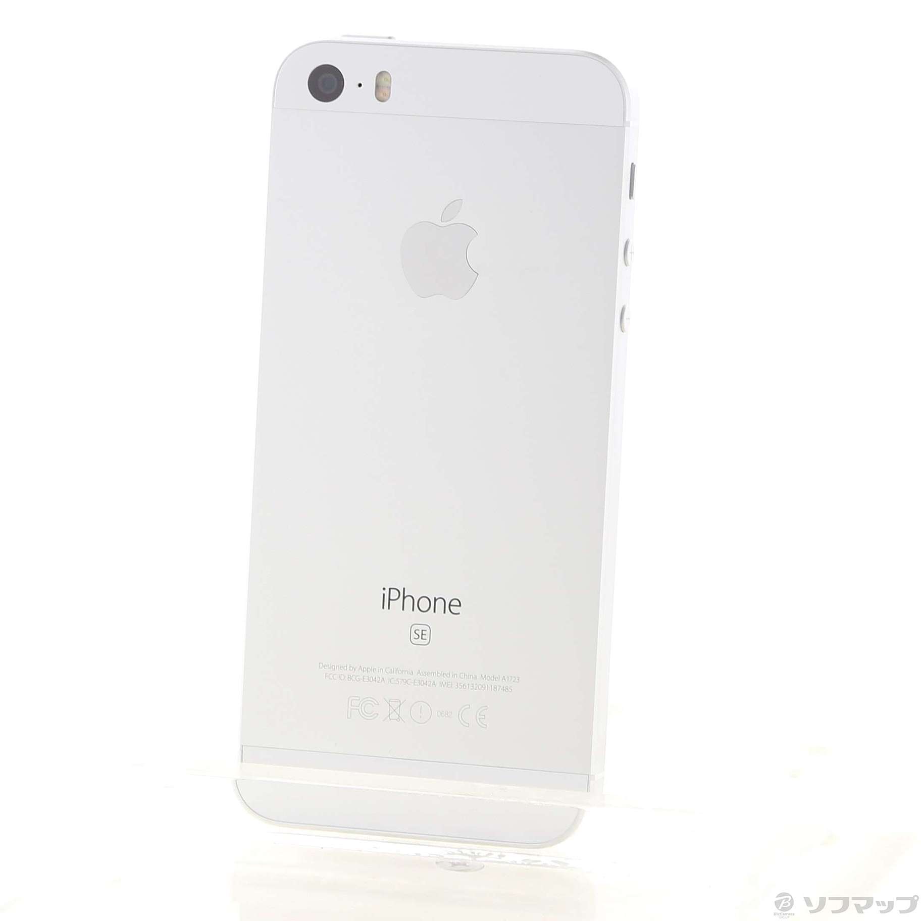 中古】iPhone SE 128GB シルバー NP872J／A SIMフリー [2133045576860