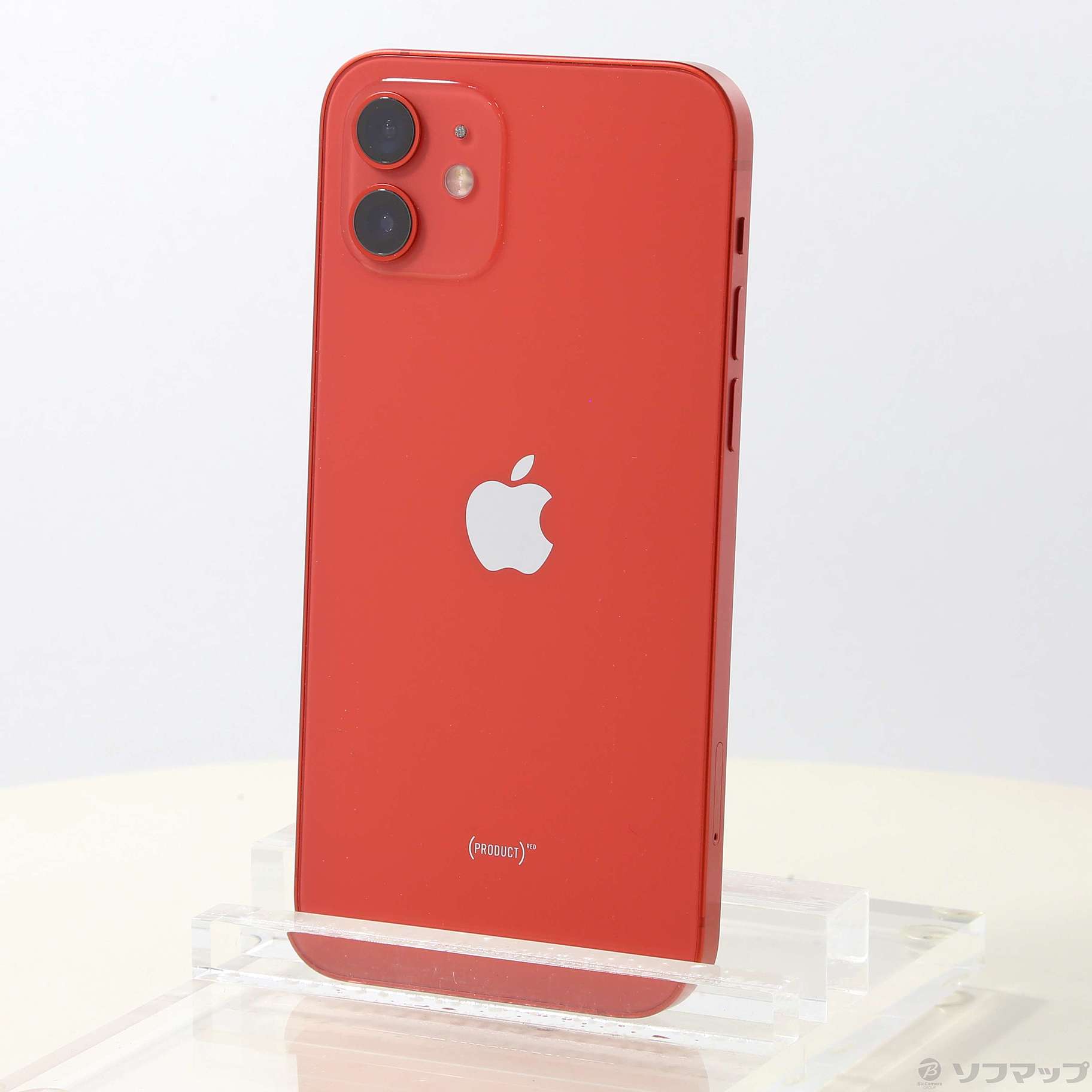 (中古)Apple iPhone12 128GB プロダクトレッド MGHW3J/A SIMフリー(295-ud)