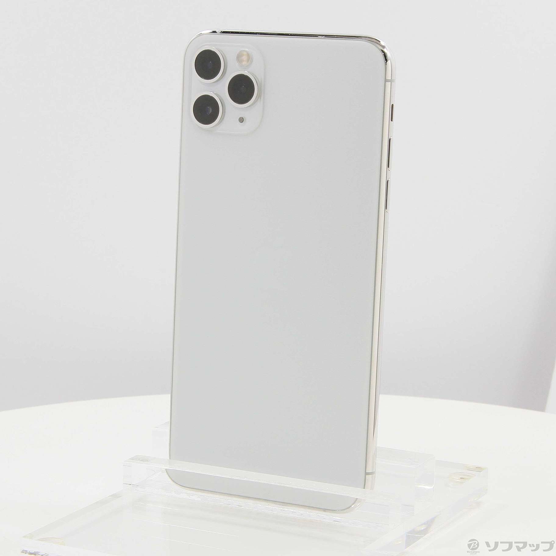 中古】iPhone11 Pro Max 256GB シルバー MWHK2J／A SIMフリー ◇02/15