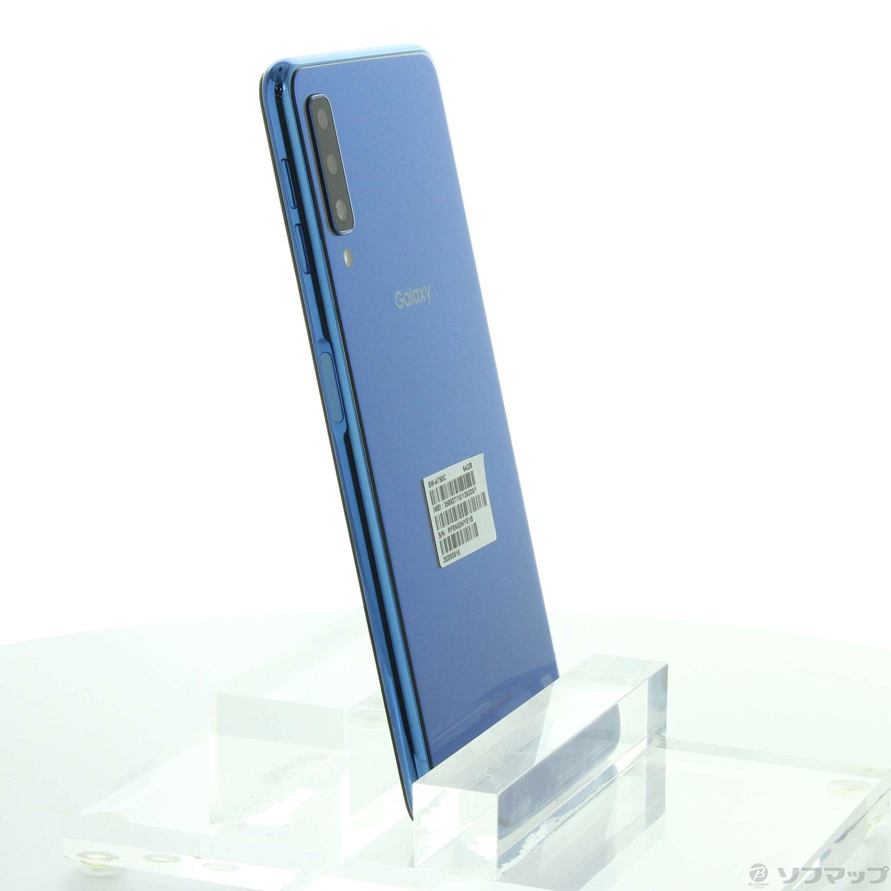 中古】GALAXY A7 楽天版 64GB ブルー SM-A750C SIMフリー