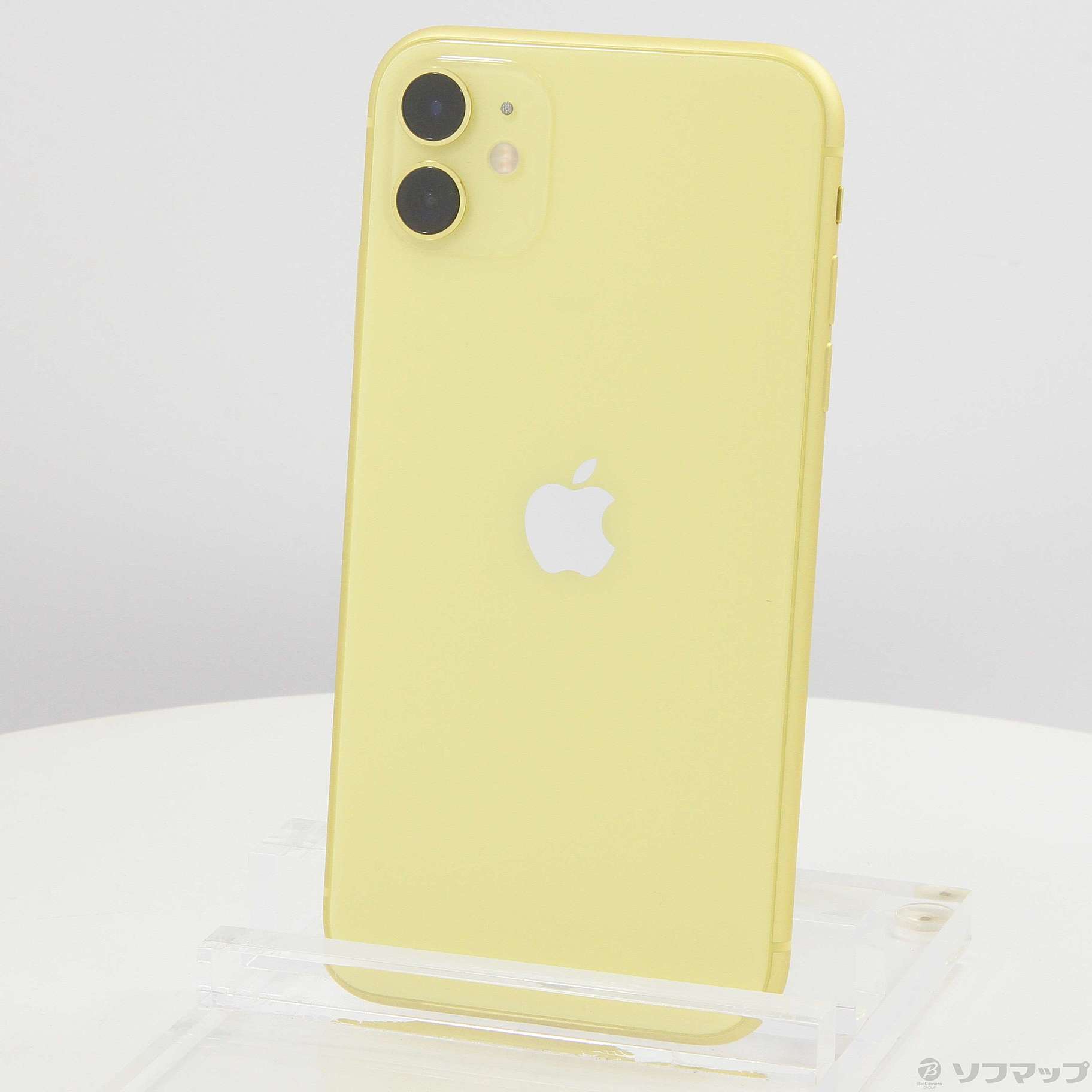 中古】iPhone11 128GB イエロー MWM42J／A SIMフリー [2133045599395