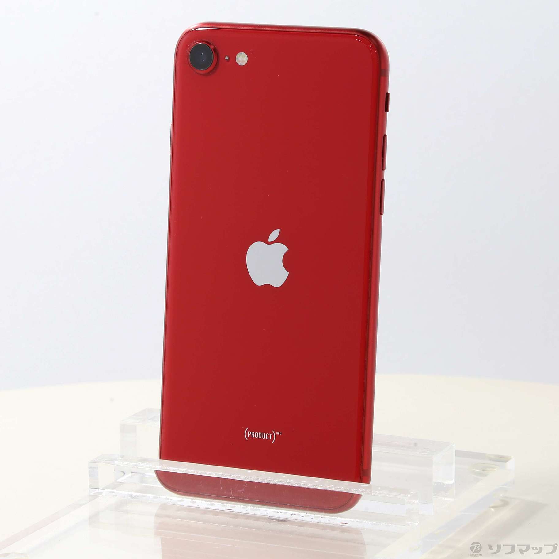 スマートフォン本体iphone(se2)128G赤simフリー