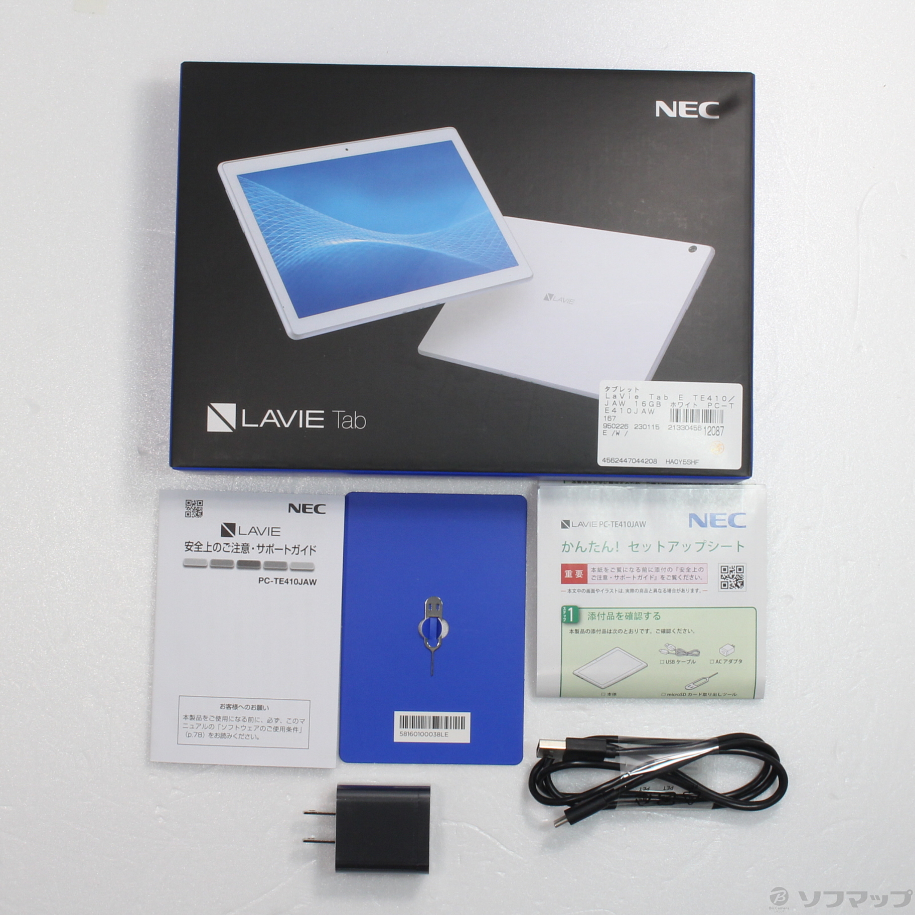 480gスロット□NEC製PC-TE410JAW LAVIE Tab E Wi-Fiモデル 美品 ...