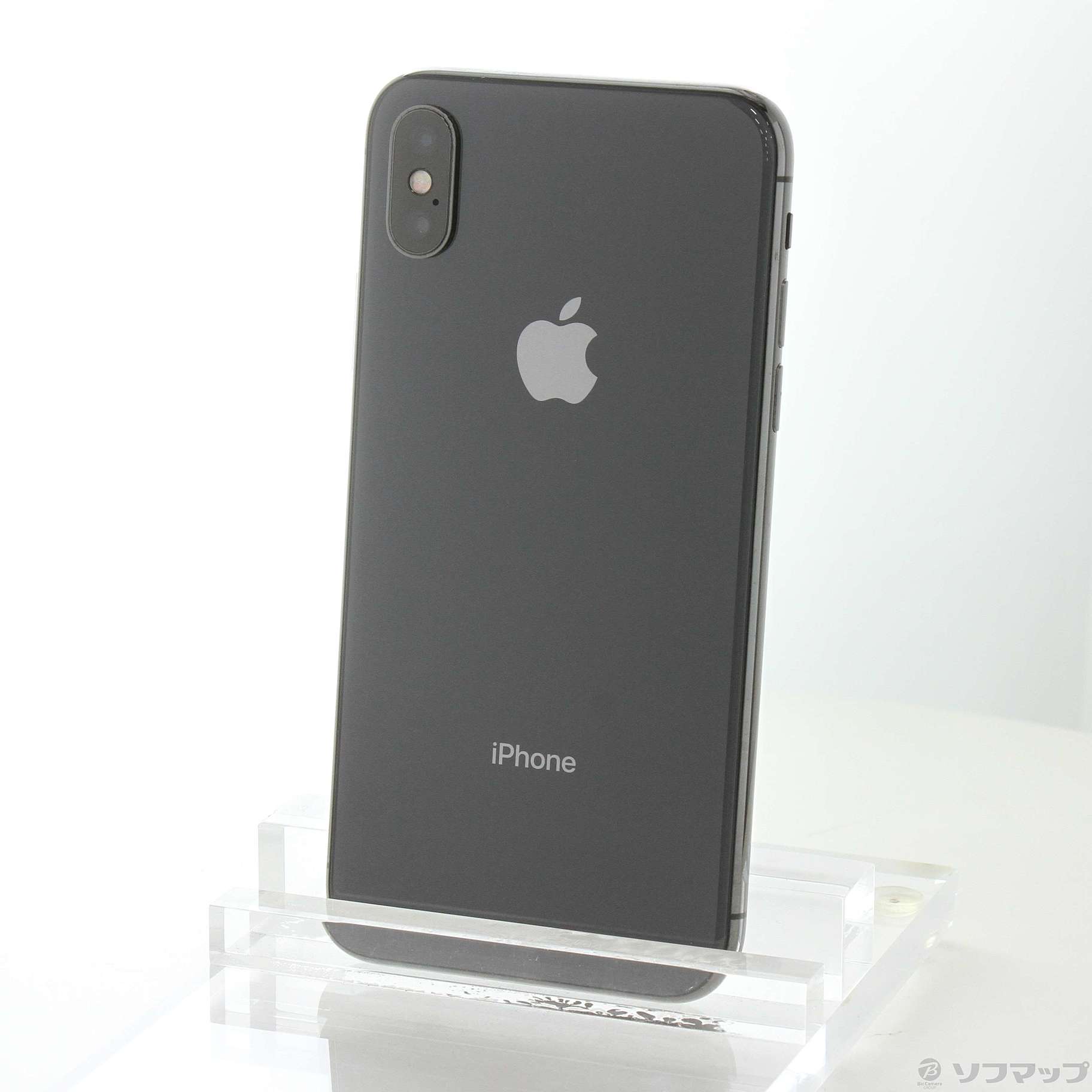 中古】iPhoneX 64GB スペースグレイ MQAX2J／A SIMフリー