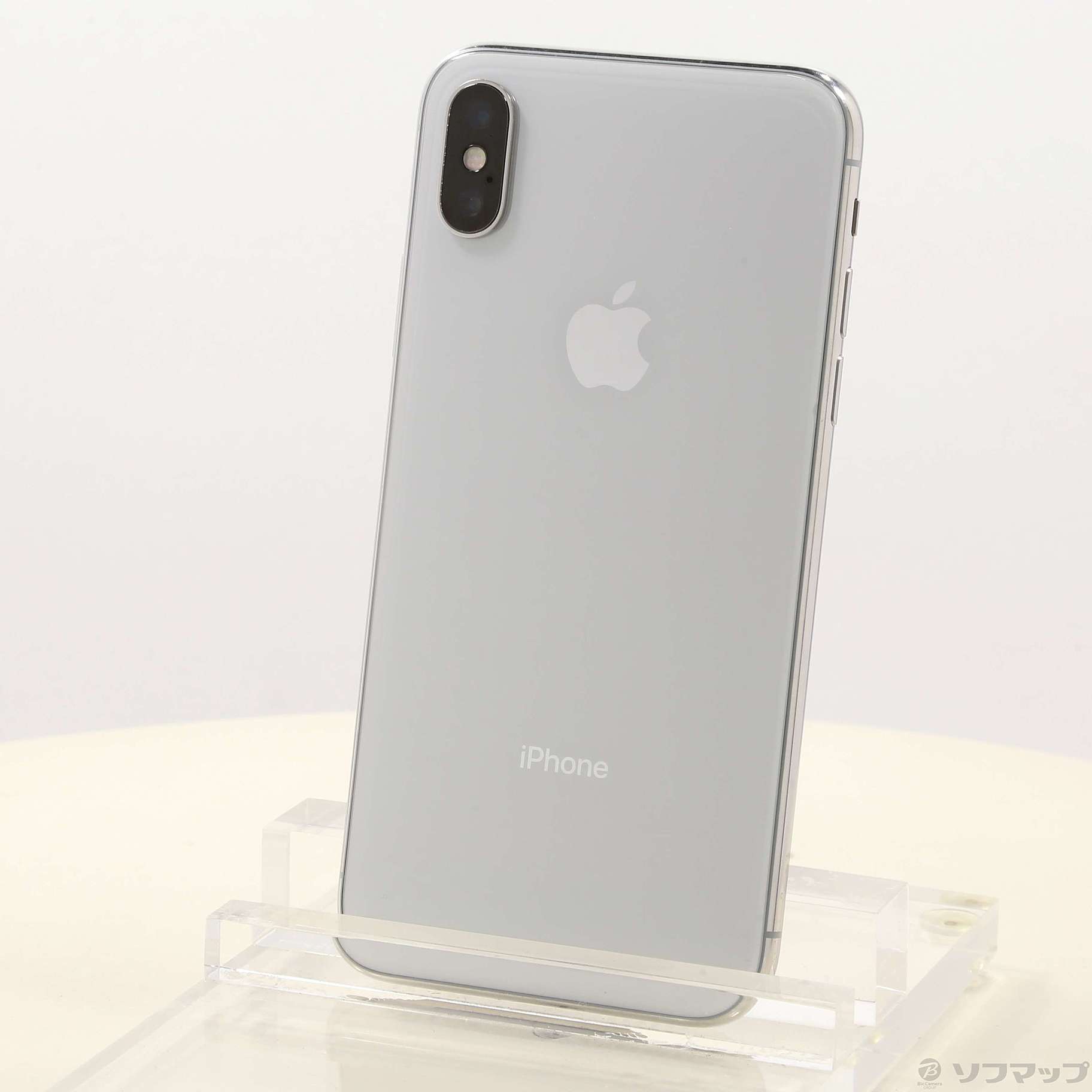 iPhoneX 64G シルバー-