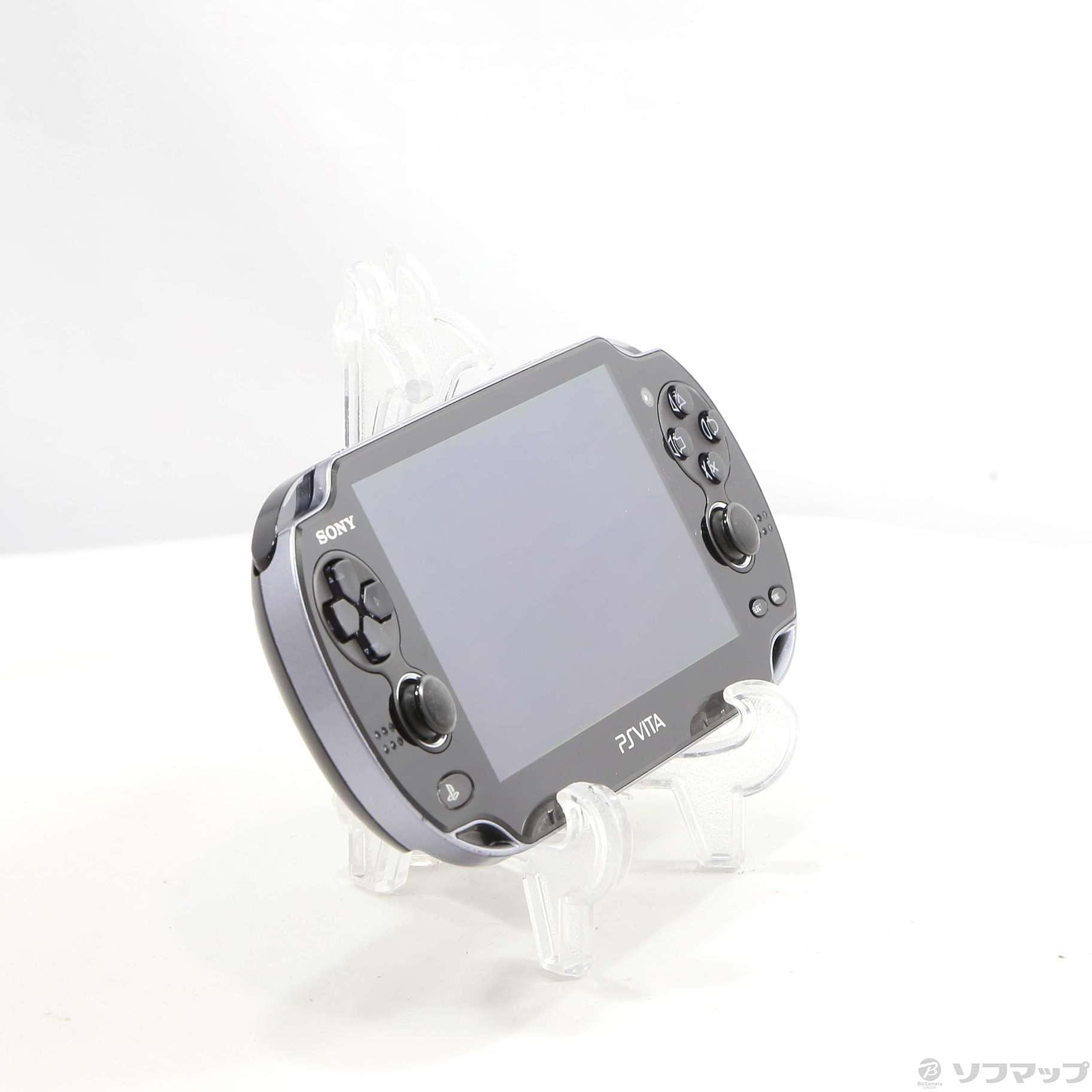 中古】PlayStation Vita Wi-Fiモデル クリスタルブラック PCH-1000 