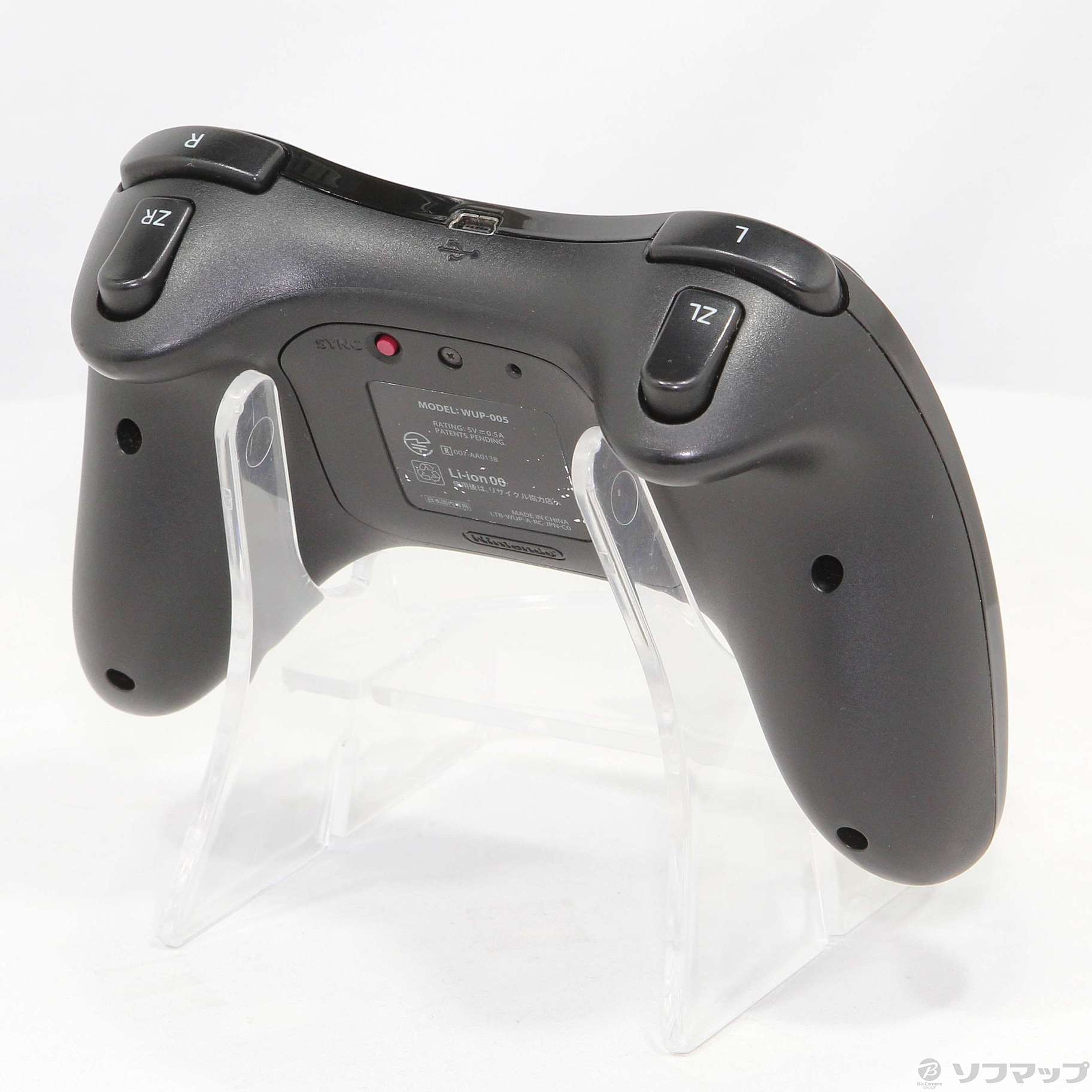 中古】Wii U PRO コントローラー クロ WUP-A-RSKA [2133045624950