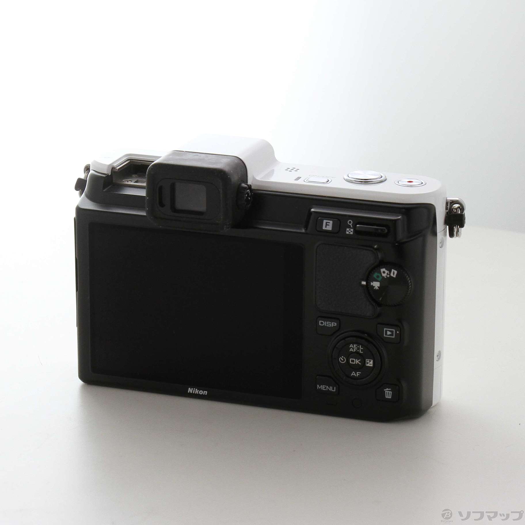 中古】Nikon 1 V1 ボディ (1010万画素／ホワイト) [2133045626343