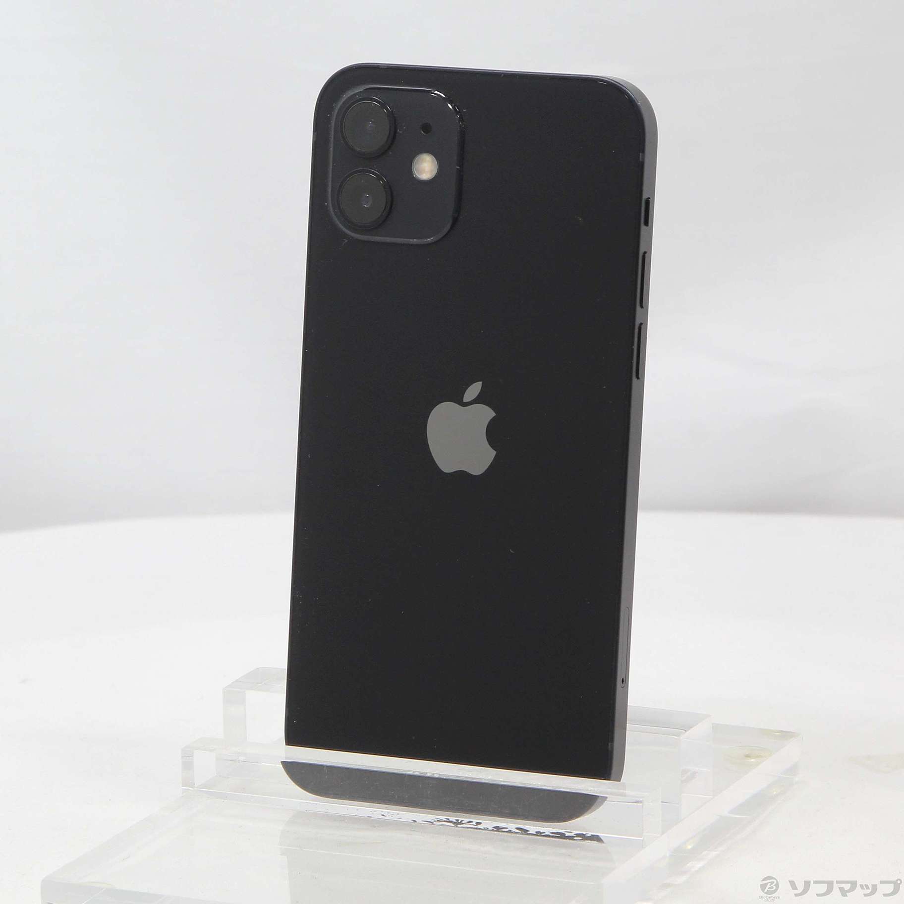 中古】iPhone12 64GB ブラック MGHN3J／A SIMフリー [2133045629382