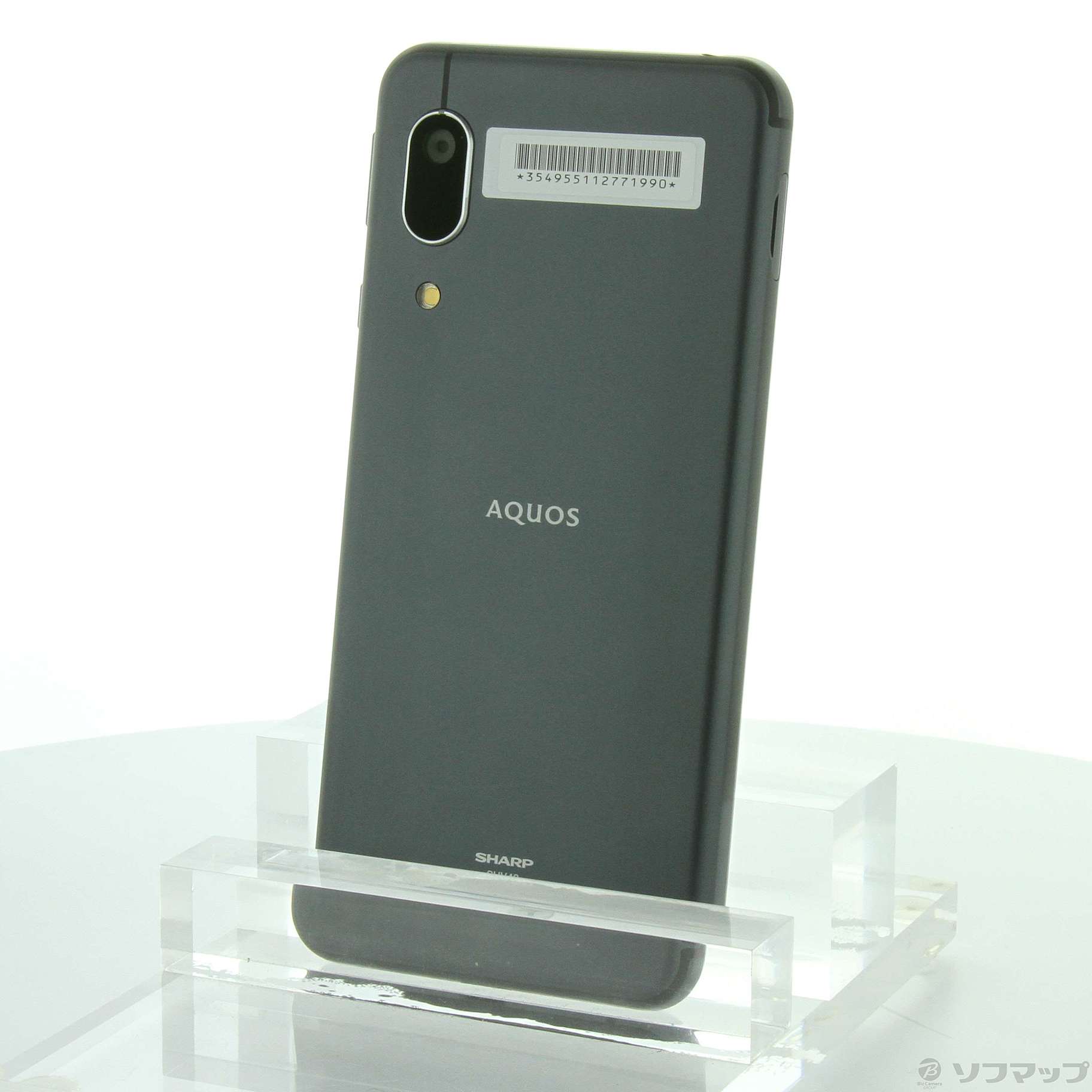 中古】AQUOS sense3 basic 32GB ブラック SHV48 auロック解除SIMフリー