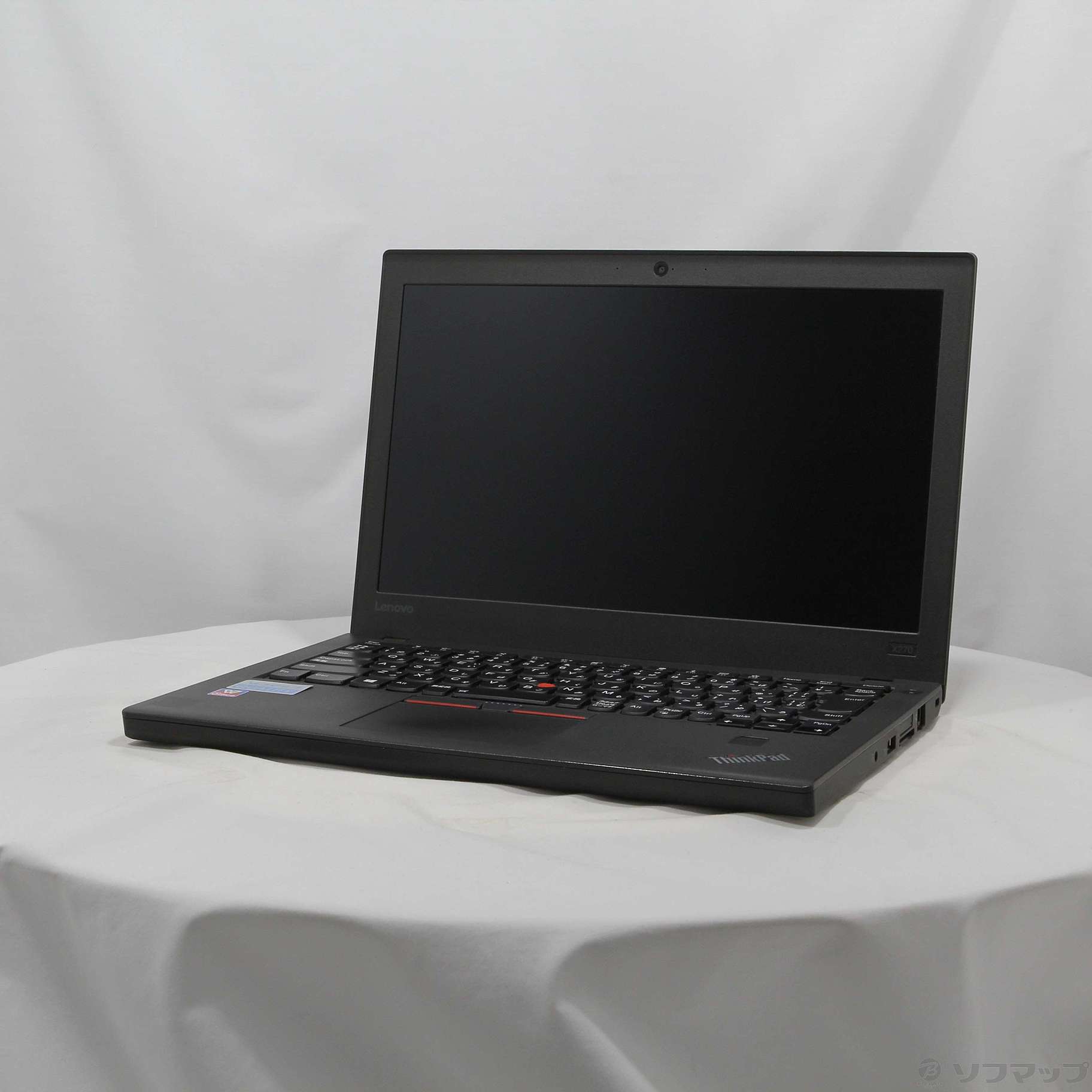 中古】ThinkPad X270 20HN-CTO1WW ブラック 〔Windows 10 