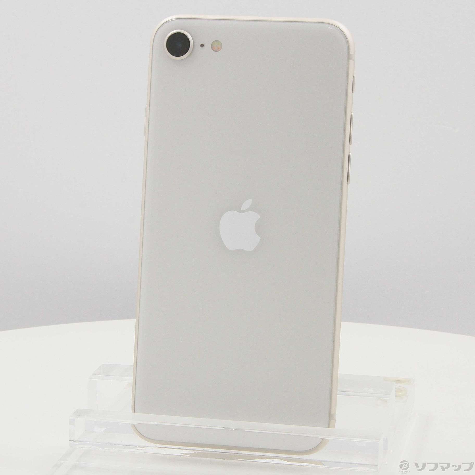 中古】iPhone SE 第3世代 128GB スターライト MMYG3J／A SIMフリー