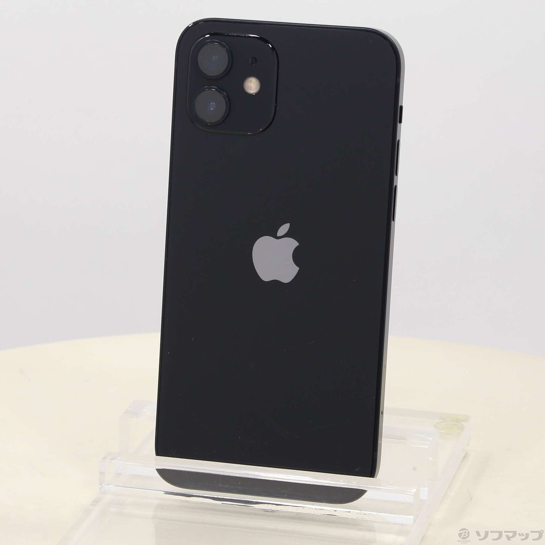 中古】iPhone12 64GB ブラック MGHN3J／A SIMフリー [2133045641827