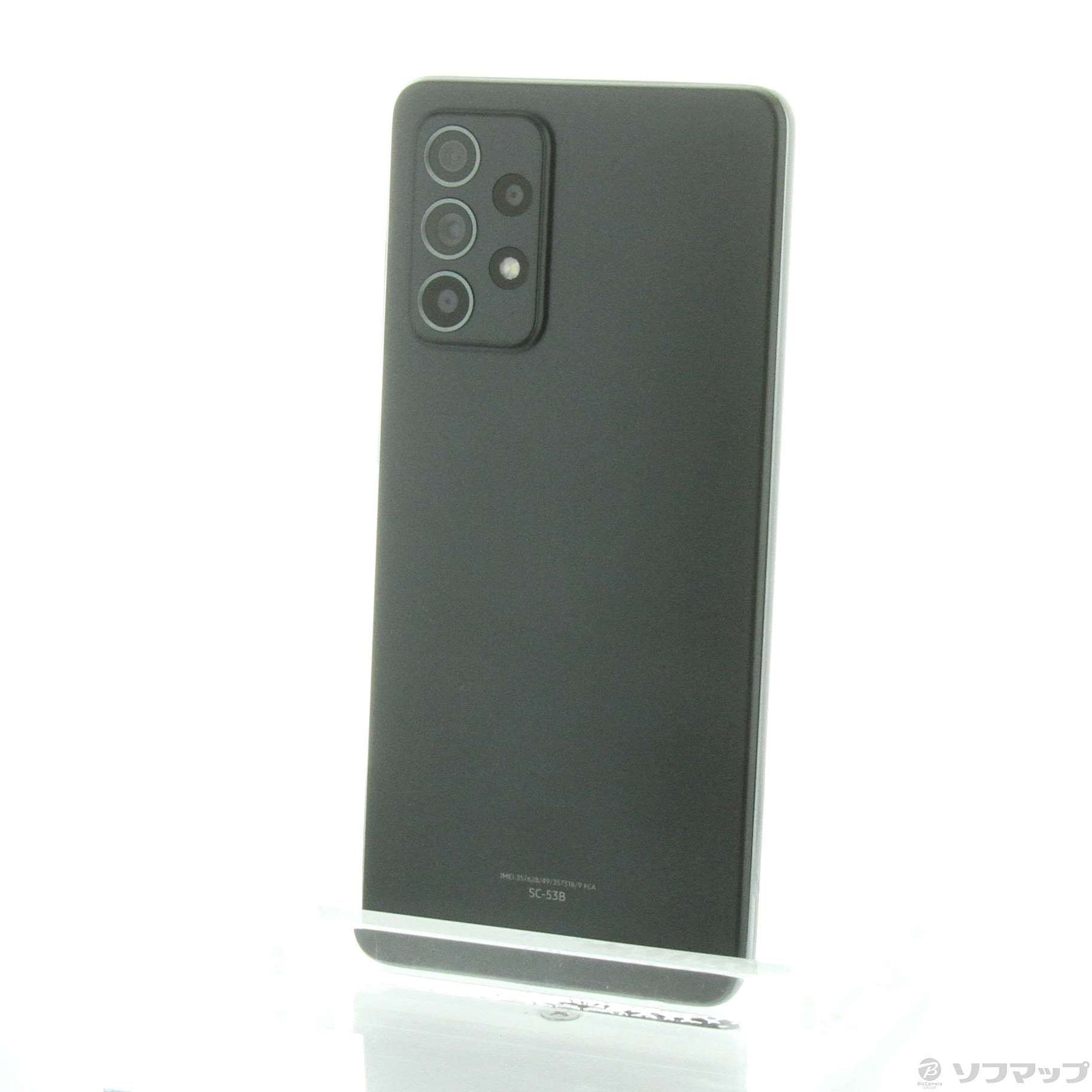 中古】Galaxy A52 5G 128GB オーサムブラック SC-53B docomoロック解除