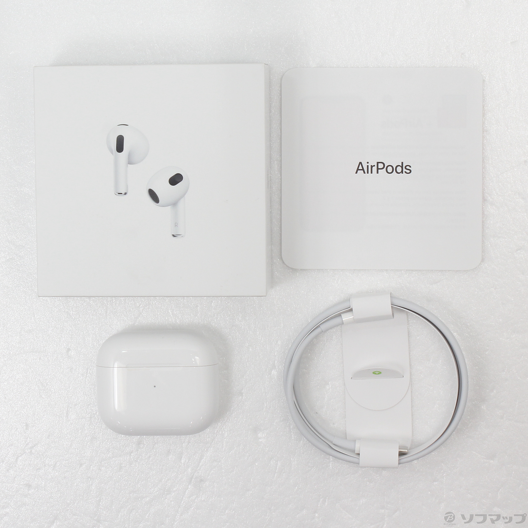 即日発送】Apple Airpods (第3世代) MME73J/A イヤフォン オーディオ