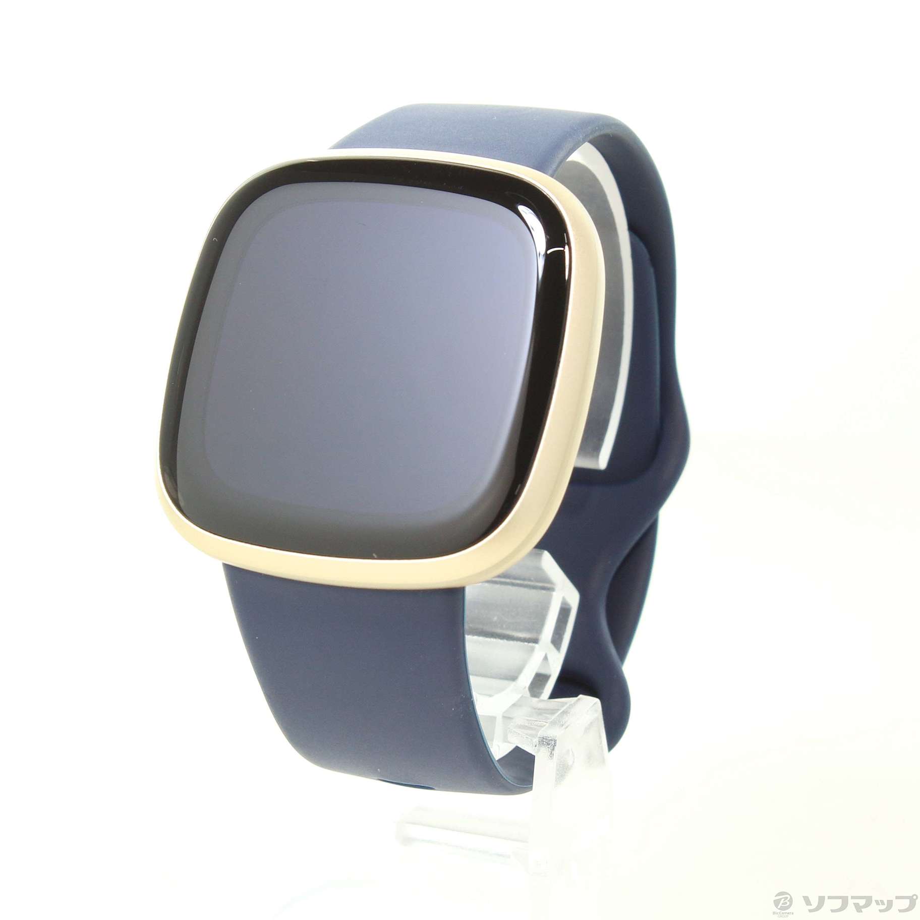 中古】〔展示品〕 Fitbit Versa 3 FB511GLNV-FRCJK ミッドナイト