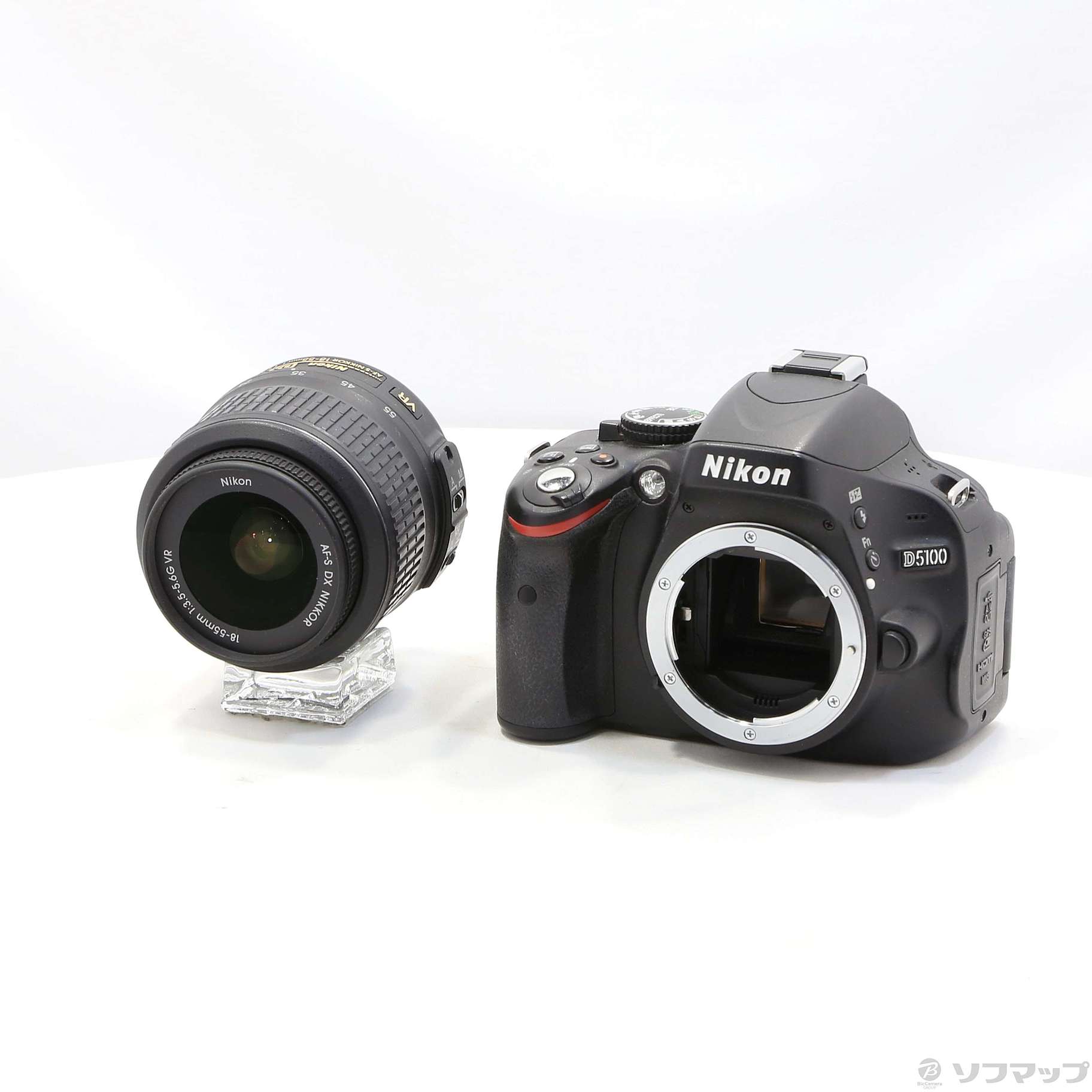 中古】Nikon D5100 18-55 VR レンズキット (1620万画素／SDXC) [2133045654520]  リコレ！|ソフマップの中古通販サイト