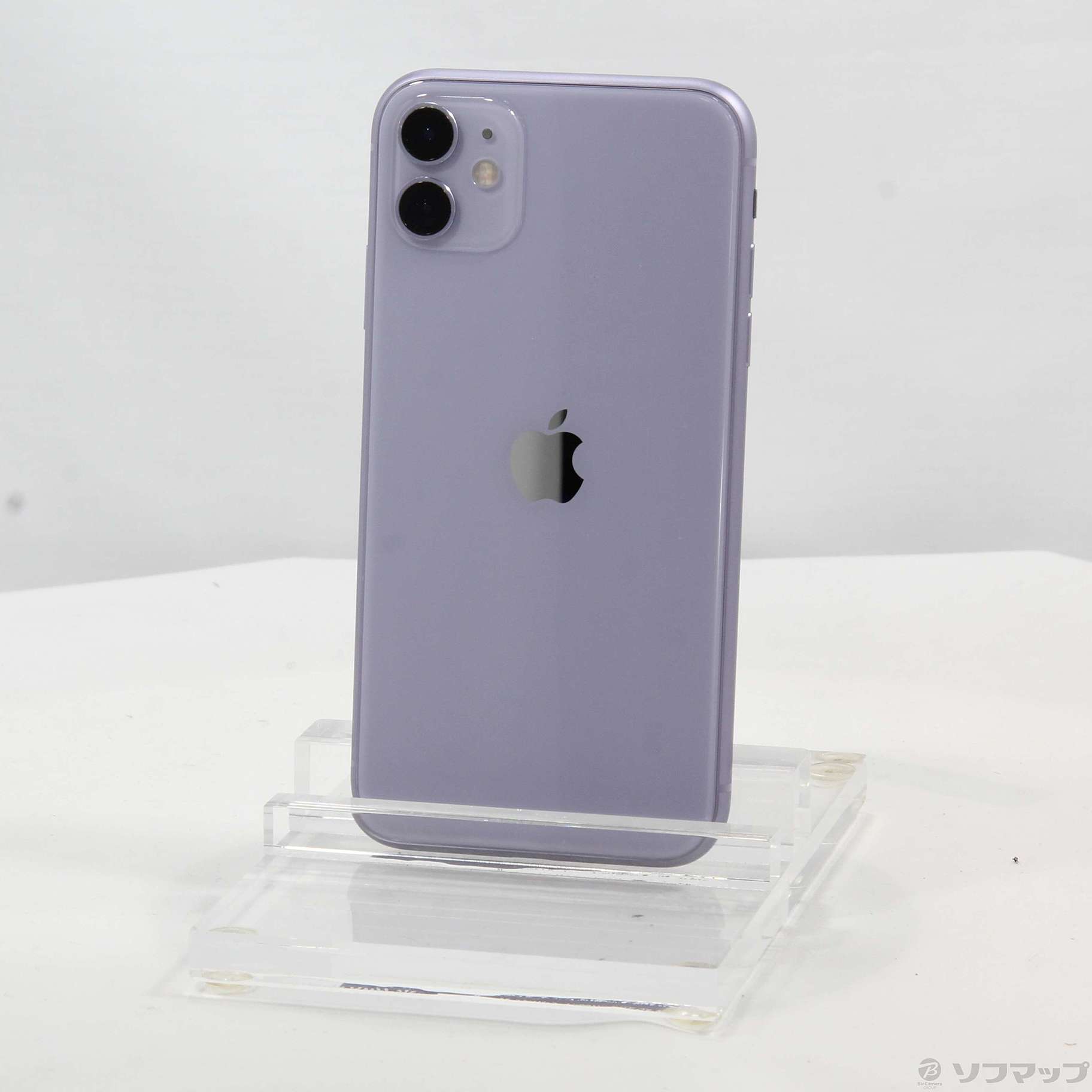 中古】iPhone11 64GB パープル MWLX2J／A SIMフリー [2133045659280