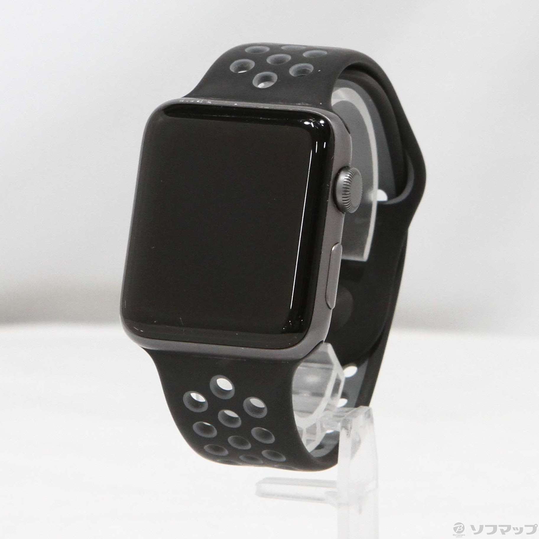 Apple Watch Series 2 Nike+ 42mm スペースグレイアルミニウムケース ブラック／クールグレーNikeスポーツバンド