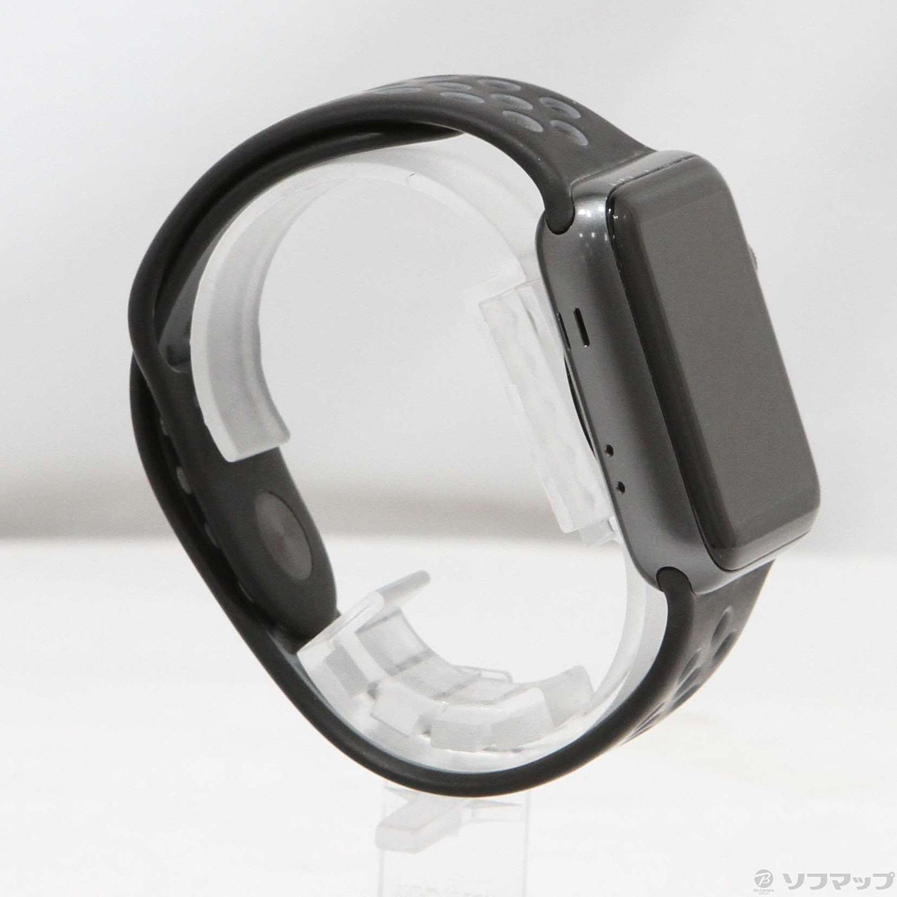 〔中古品〕 Apple Watch Series 2 Nike+ 42mm スペースグレイアルミニウムケース  ブラック／クールグレーNikeスポーツバンド