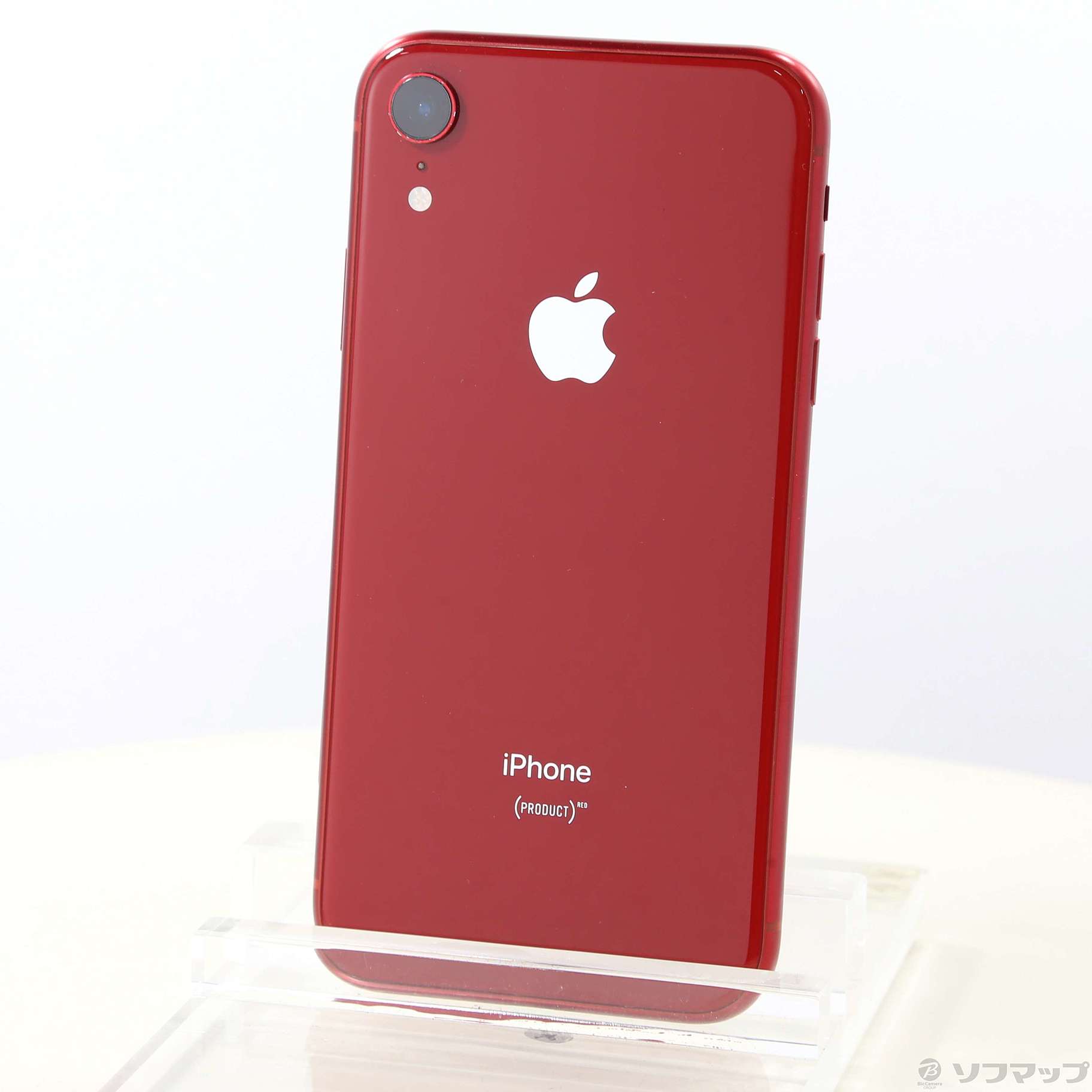 中古品〕 iPhoneXR 64GB プロダクトレッド MT062J／A SIMフリー｜の