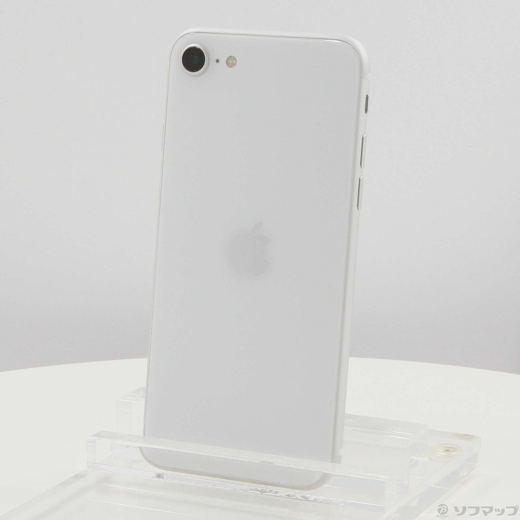 中古】iPhone SE 第2世代 128GB ホワイト MXD12J／A SIMフリー