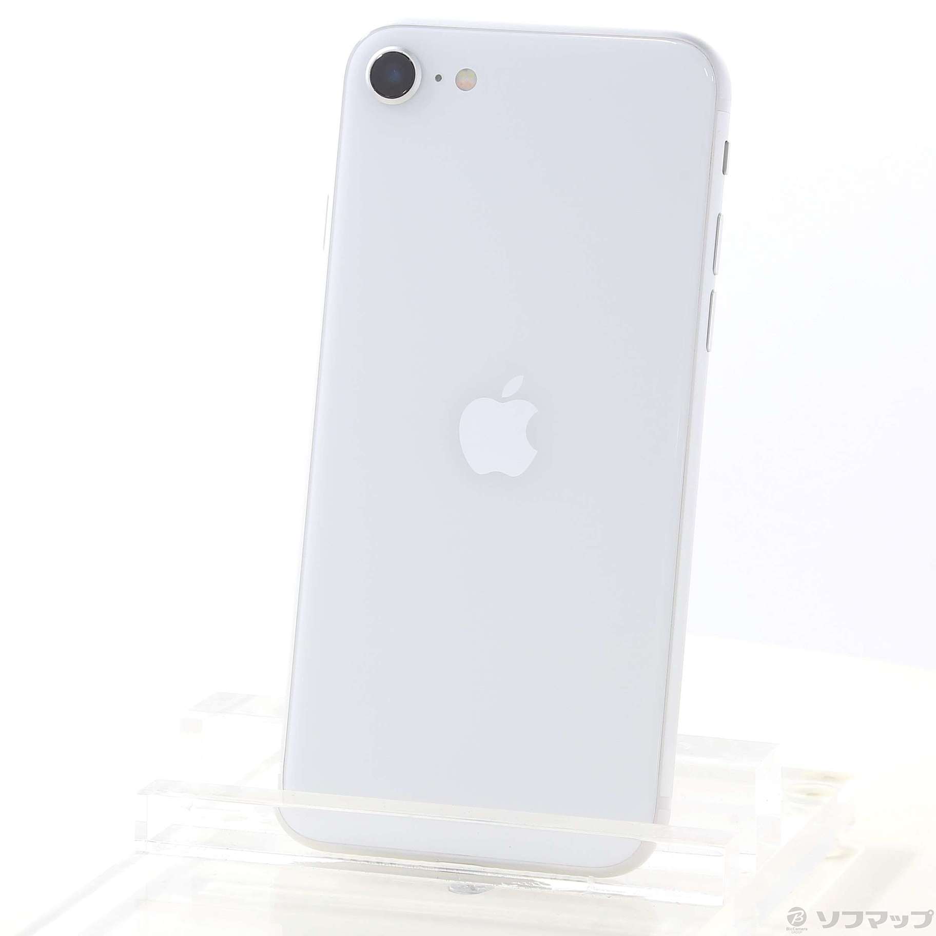 中古】iPhone SE 第2世代 128GB ホワイト MXD12J／A SIMフリー