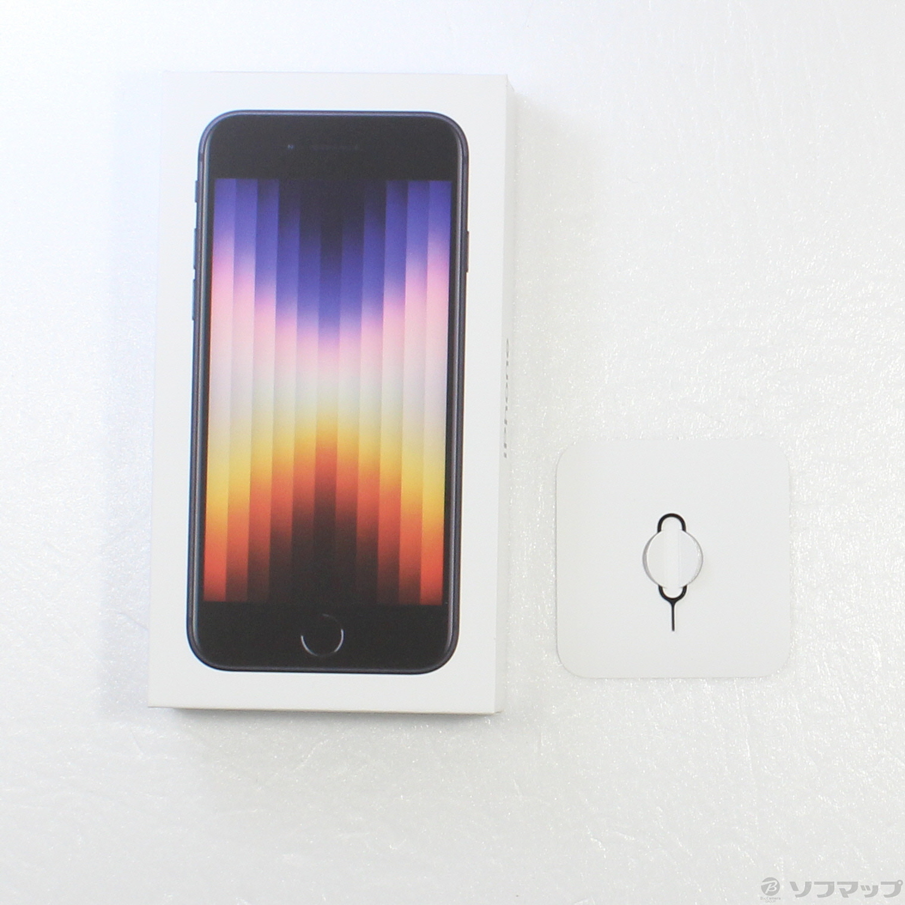 【美品】iPhone SE 第3世代 128GB ミッドナイト MMYF3J/A iPhone SE（第3世代） 「新品 未使用品」SIMフリー SE (第3世代