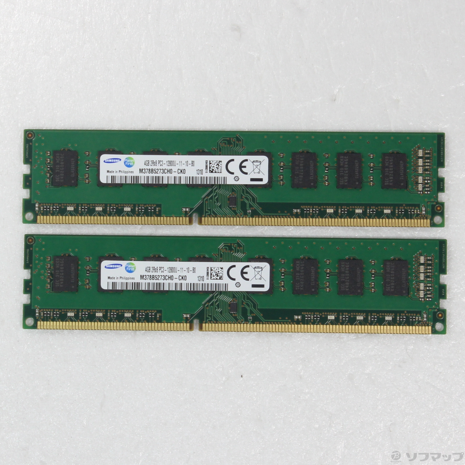 中古】デスクPCメモリ 240P DDR3 8GB 4GB×2枚組 PC3-12800 DDR3-1600 ...