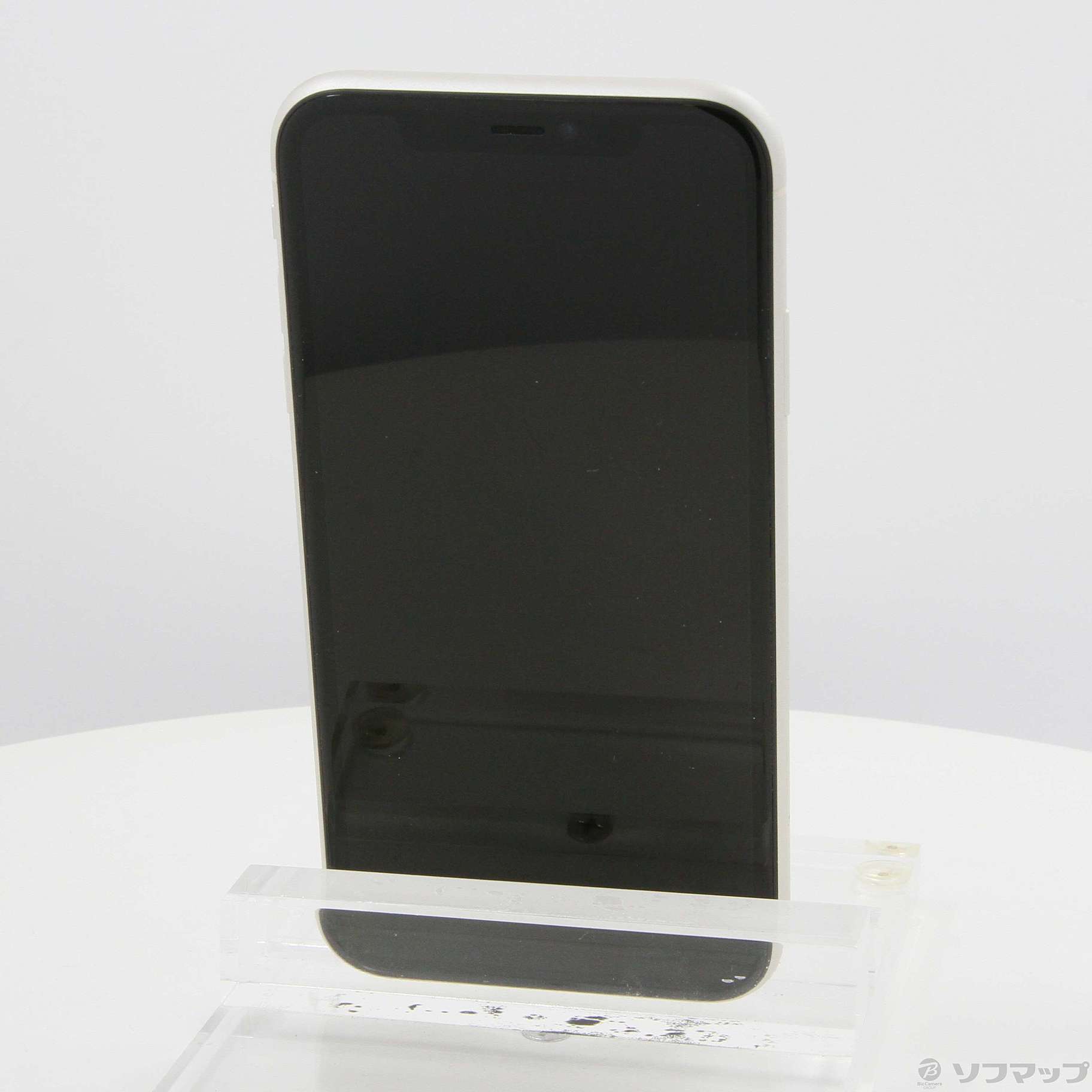 中古】iPhone11 128GB ホワイト MWM22J／A SIMフリー [2133045681755