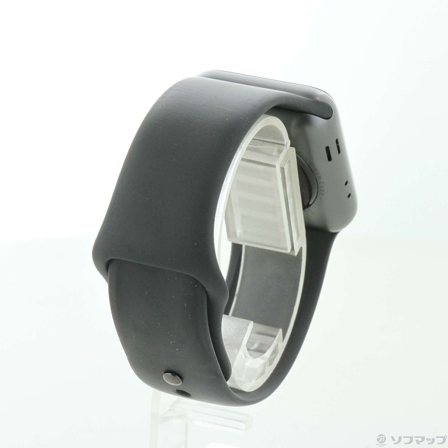 中古】Apple Watch Series 3 GPS 38mm スペースグレイアルミニウムケース ブラックスポーツバンド  [2133045683490] - リコレ！|ビックカメラグループ ソフマップの中古通販サイト