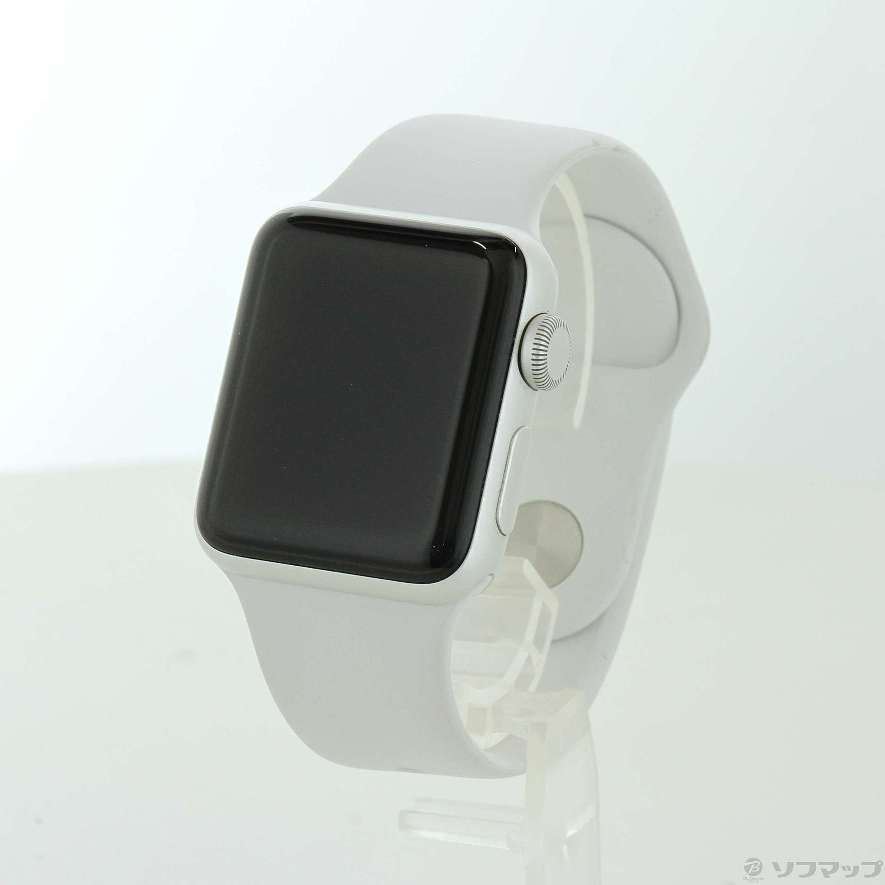 Apple Watch Series 3 GPS 38mm シルバーアルミニウムケース ホワイトスポーツバンド