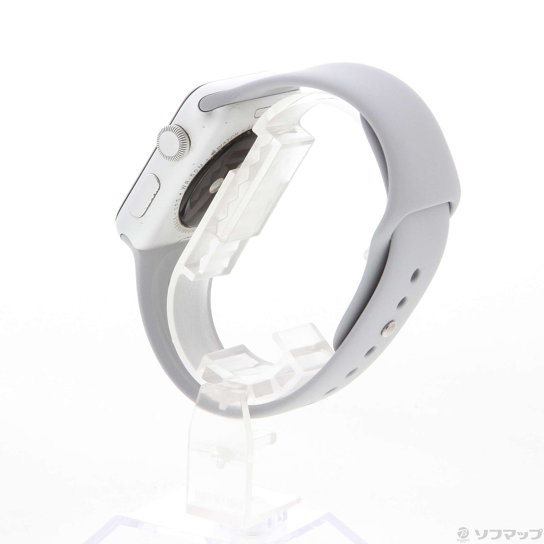 Apple Watch Series 3 GPS 42mm シルバーアルミニウムケース フォッグスポーツバンド