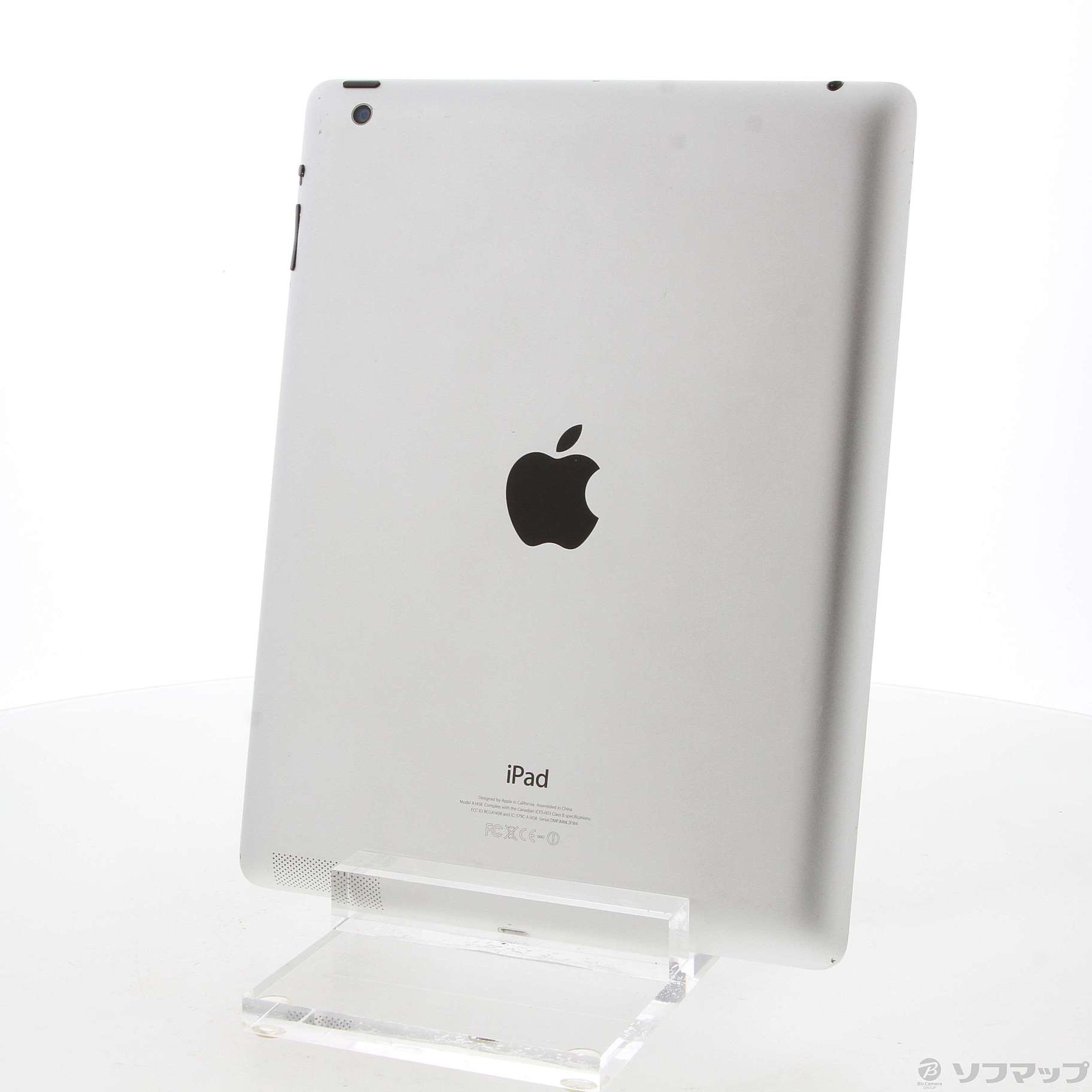 中古】iPad 第4世代 64GB ブラック MD512J／A Wi-Fi [2133045691679