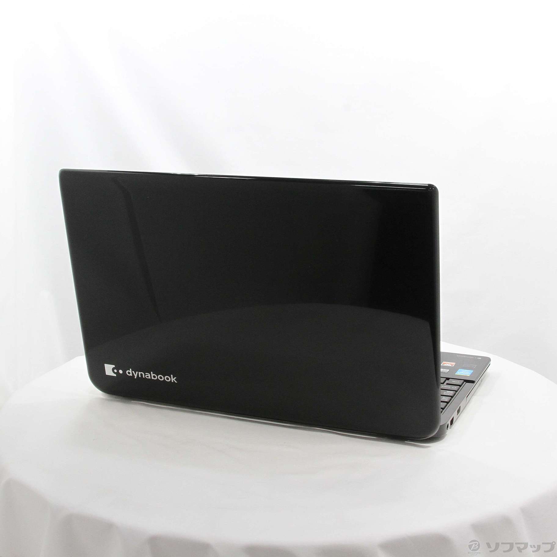 格安安心パソコン dynabook T554／45KB PT55445KSXB プレシャスブラック ［Core i3 4005U  (1.7GHz)／4GB／HDD750GB／15.6インチワイド］