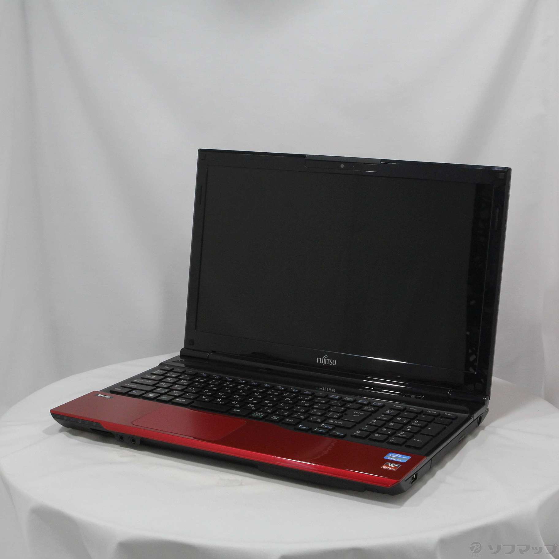 中古】格安安心パソコン LIFEBOOK AH45／K FMVA45KR ルビーレッド