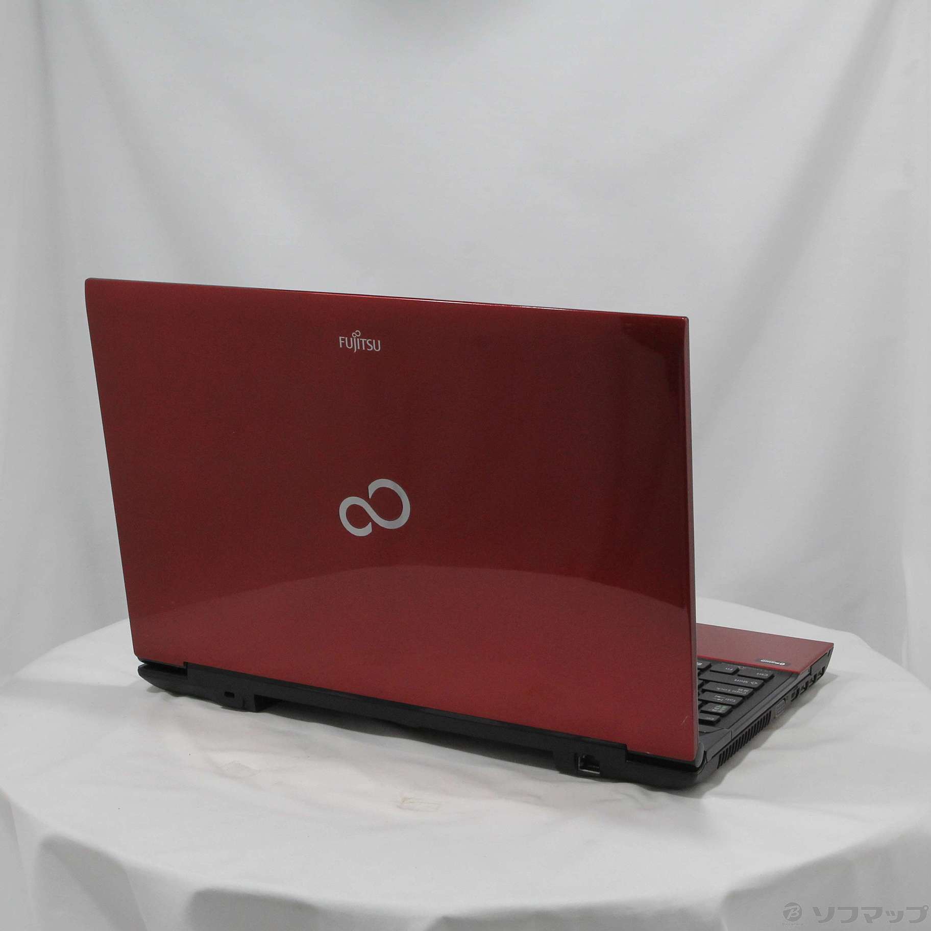 中古】格安安心パソコン LIFEBOOK AH45／K FMVA45KR ルビーレッド